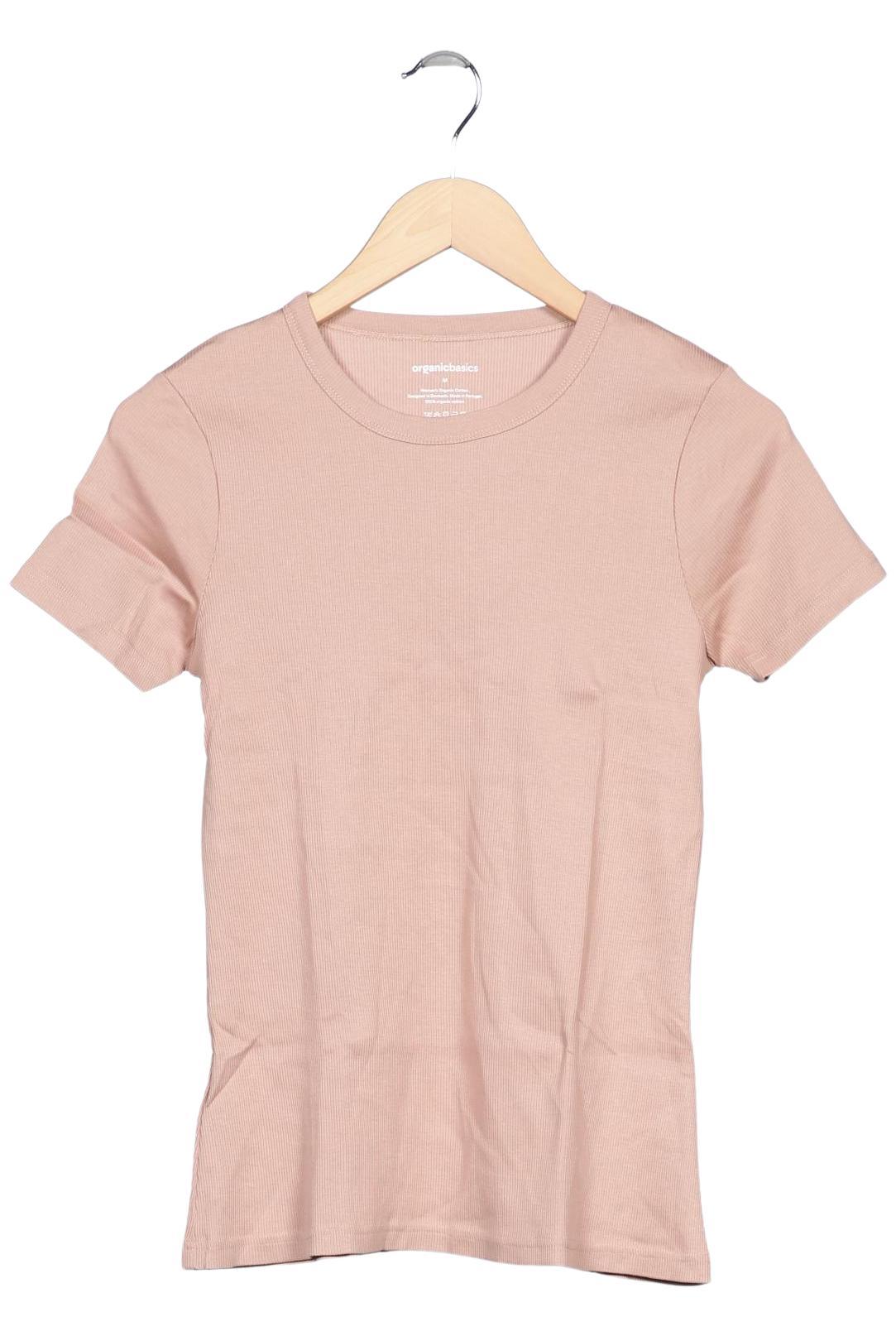 

Organic Basics Damen T-Shirt, pink, Gr. 38