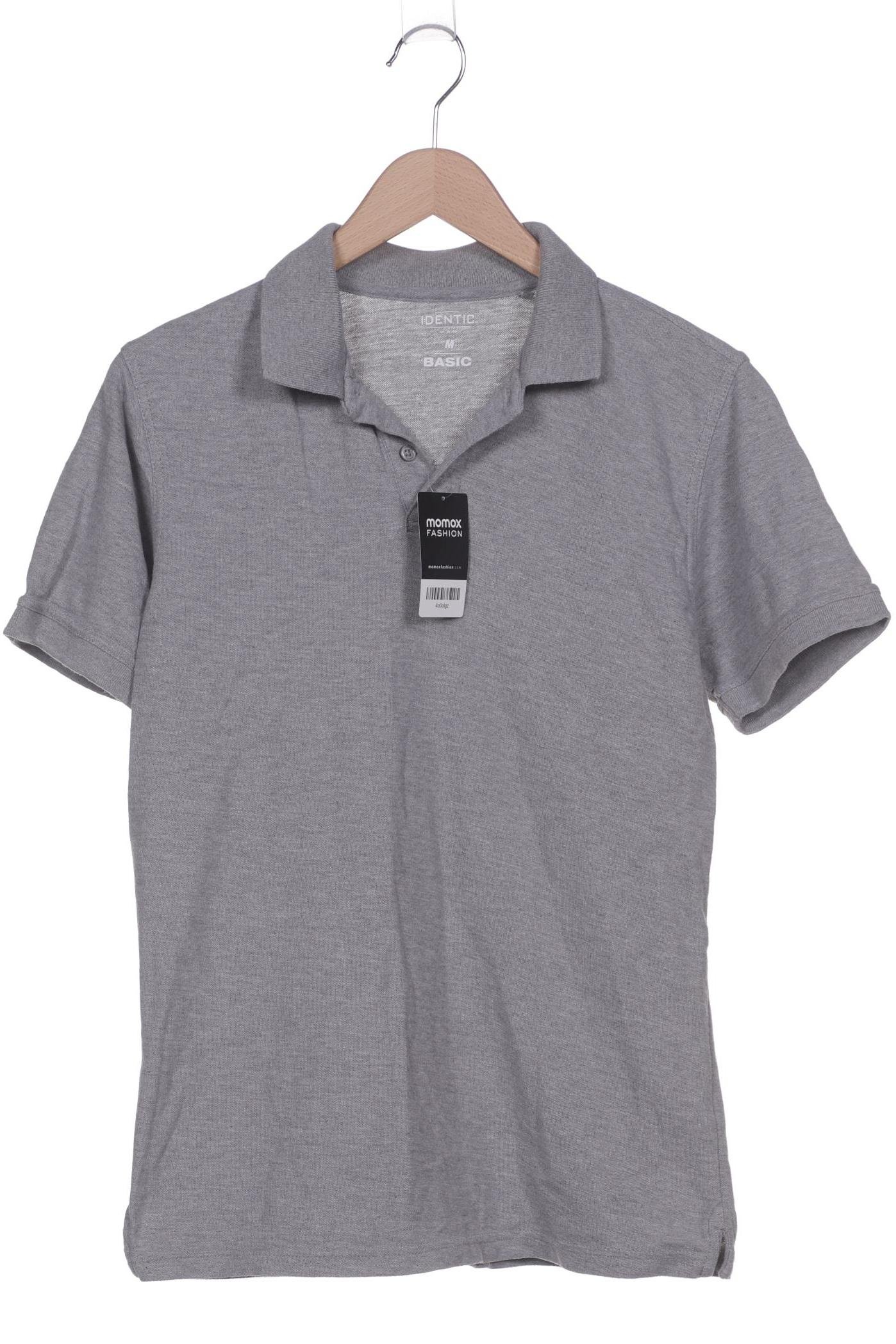 

Organic Basics Herren Poloshirt, grau, Gr. 48