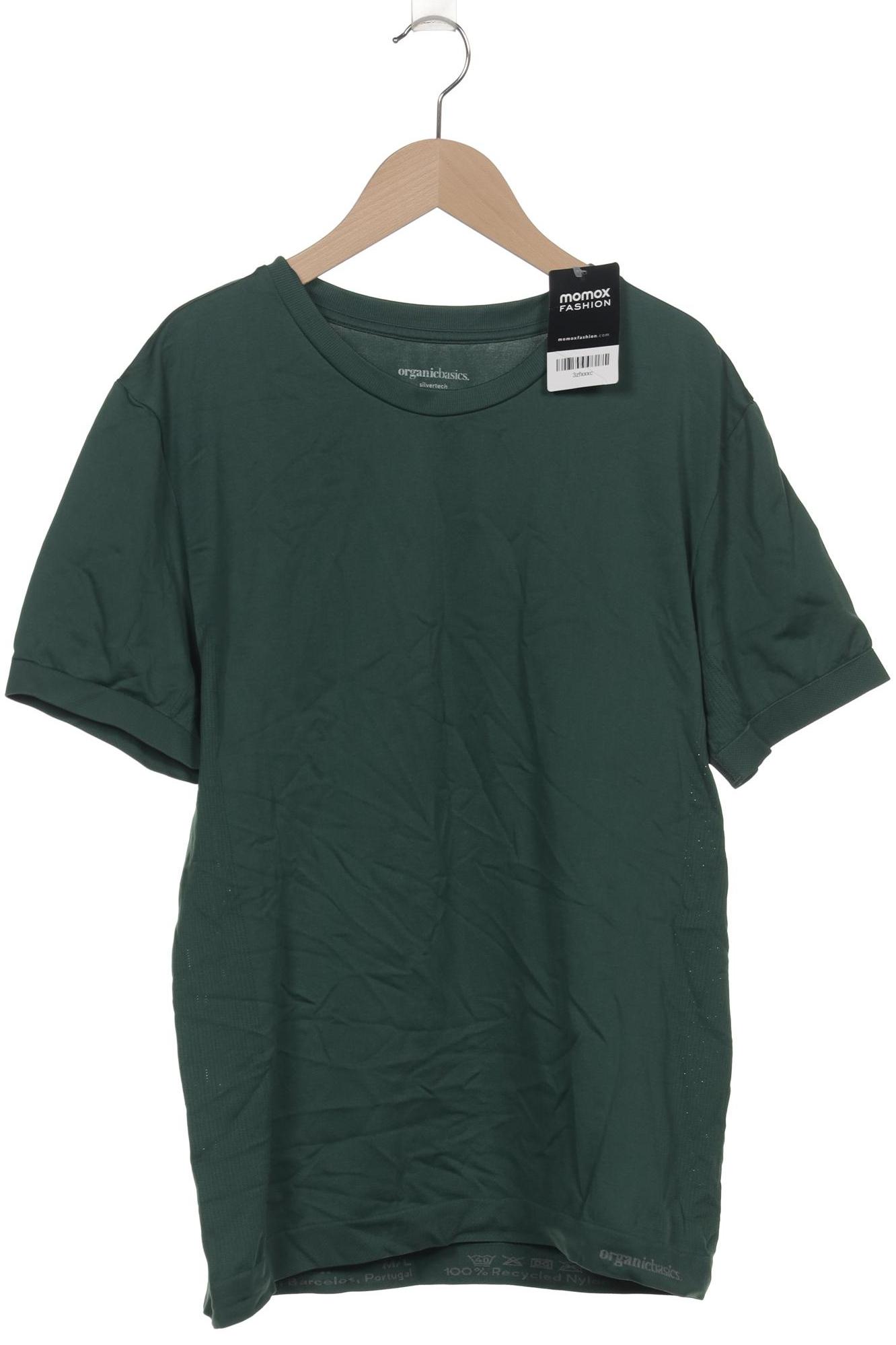 

Organic Basics Herren T-Shirt, grün, Gr. 48