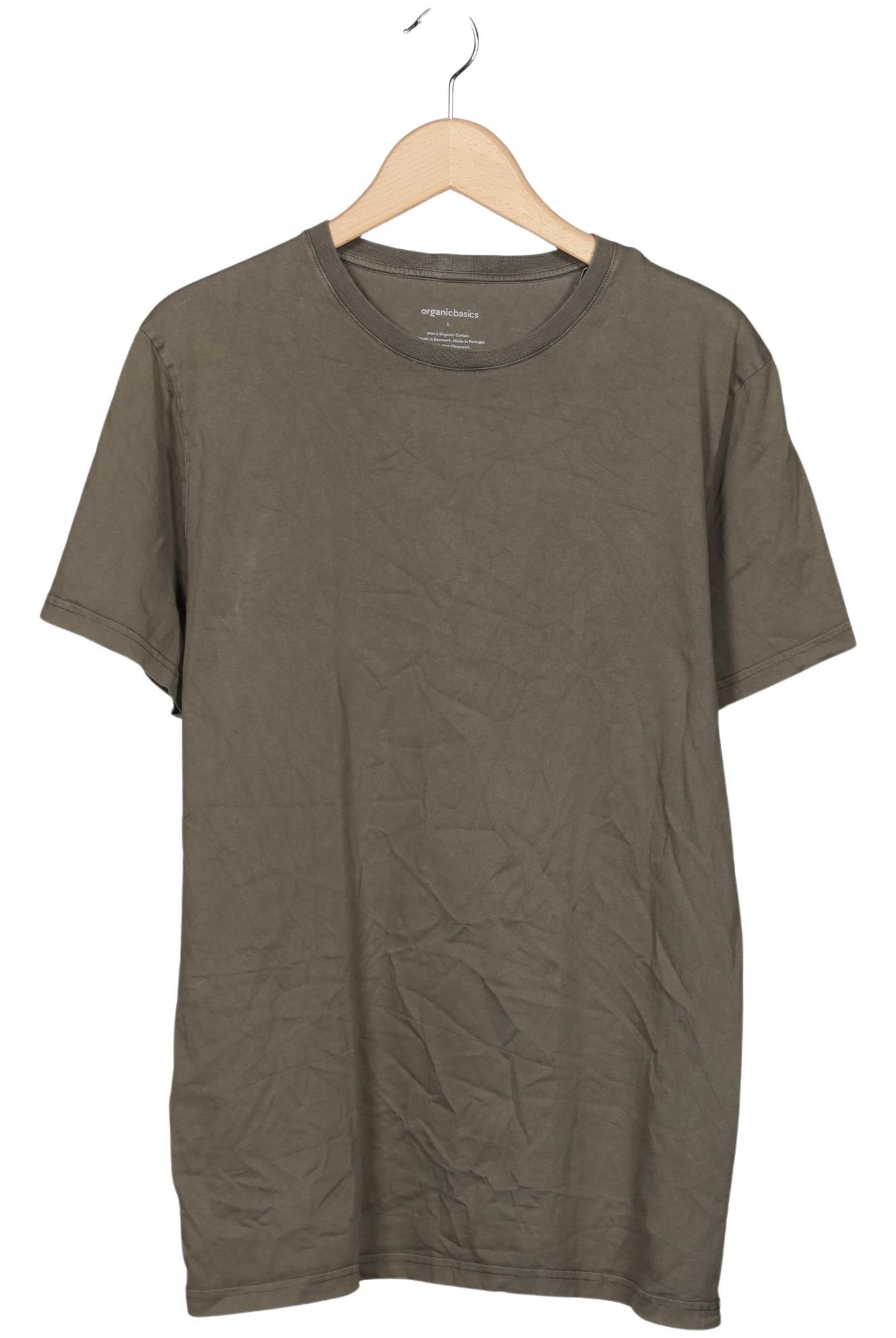

Organic Basics Herren T-Shirt, grün, Gr. 52