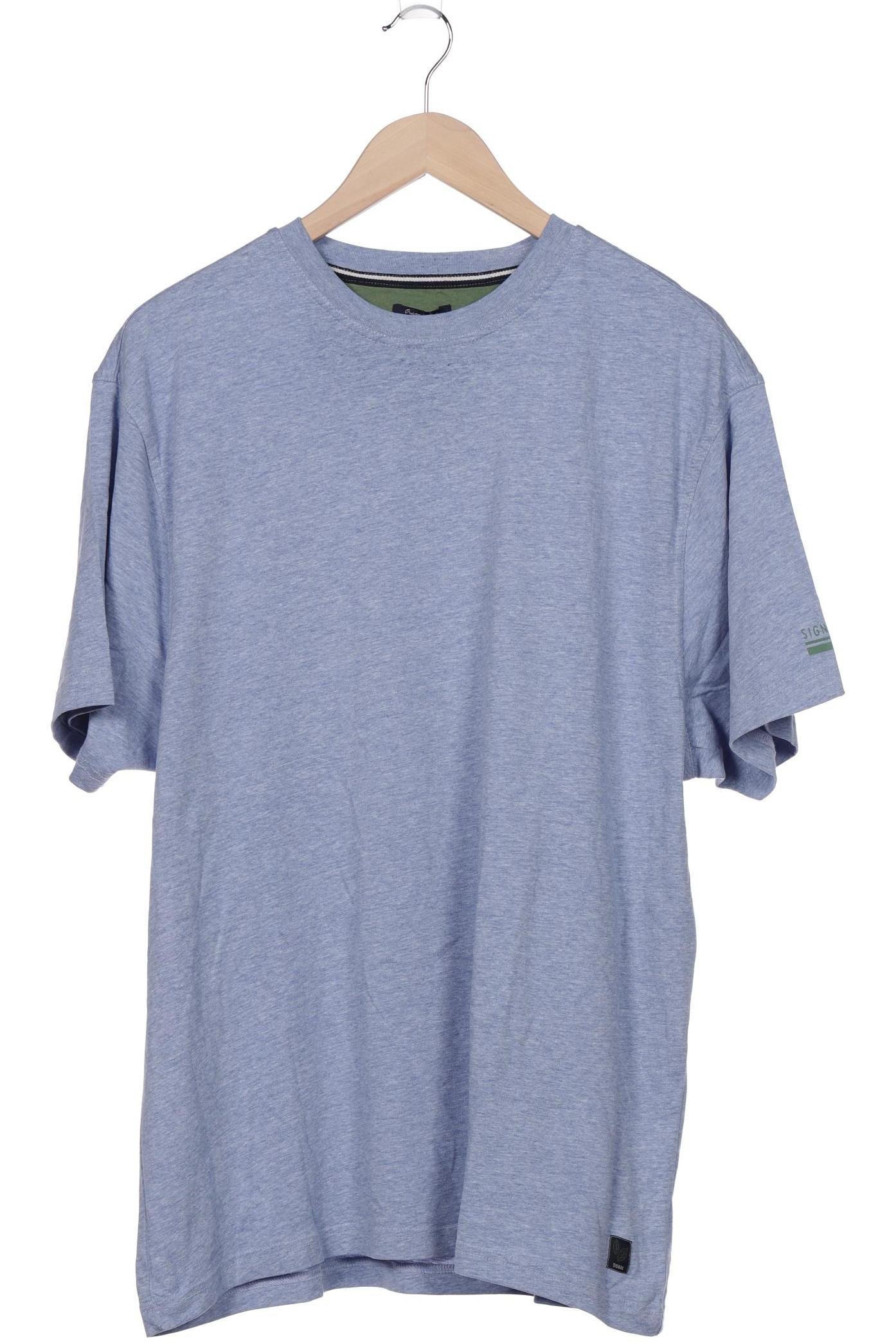 

Organic Basics Herren T-Shirt, blau