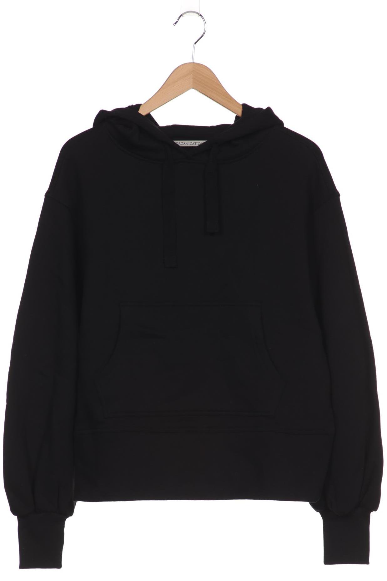 

Organication Damen Kapuzenpullover, schwarz, Gr. 34