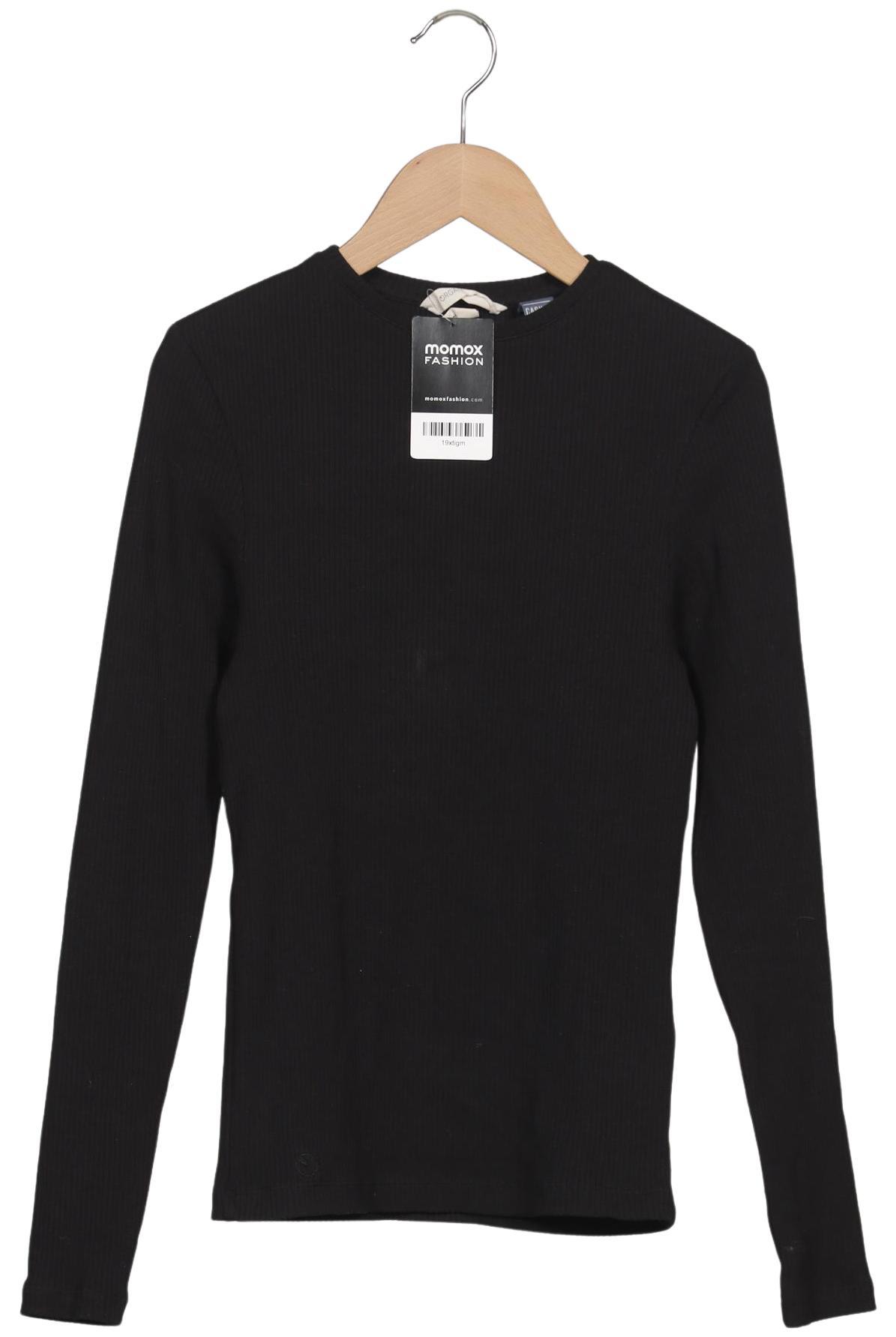 

Organication Damen Langarmshirt, schwarz, Gr. 34