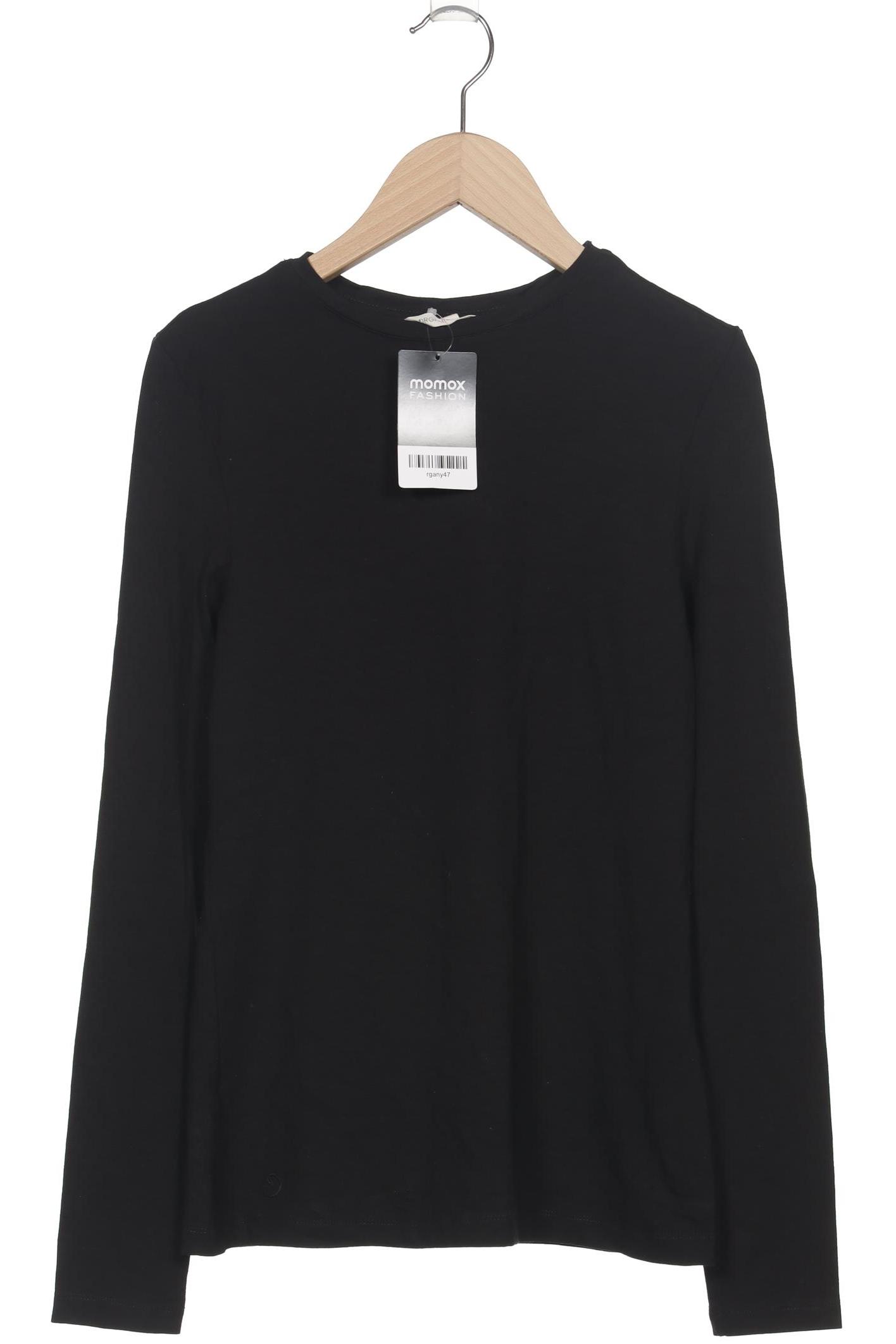 

Organication Damen Langarmshirt, schwarz, Gr. 36
