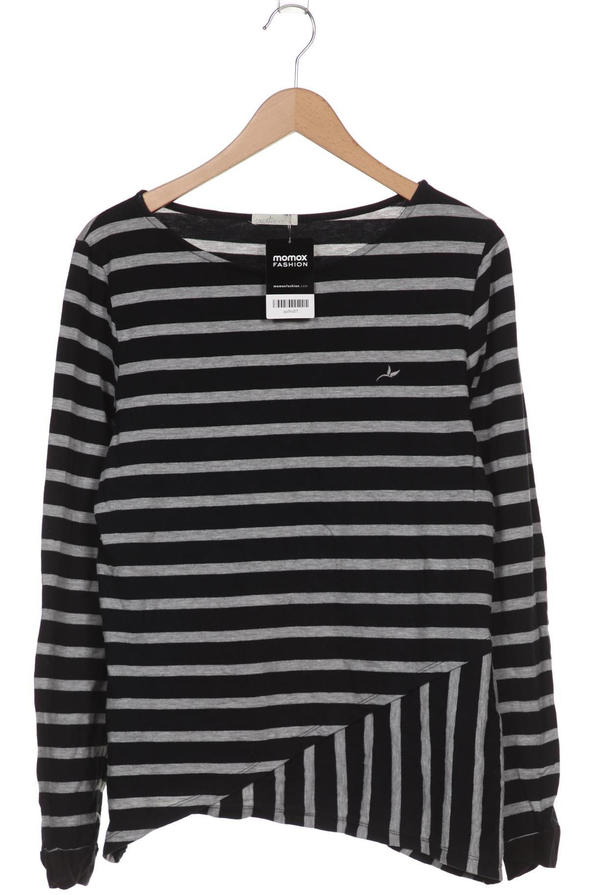 

Organication Damen Langarmshirt, schwarz, Gr. 44