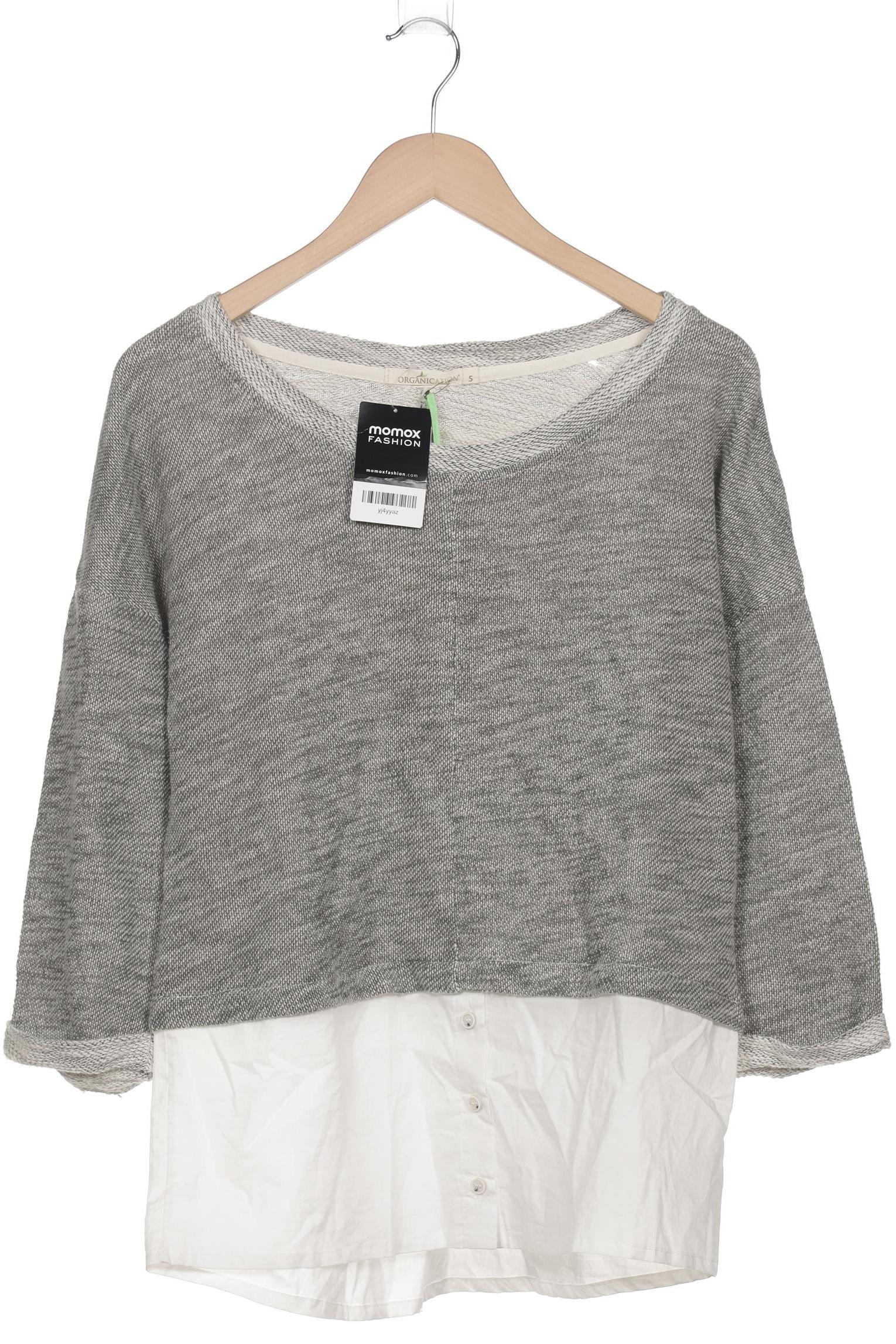 

Organication Damen Pullover, grau, Gr. 36