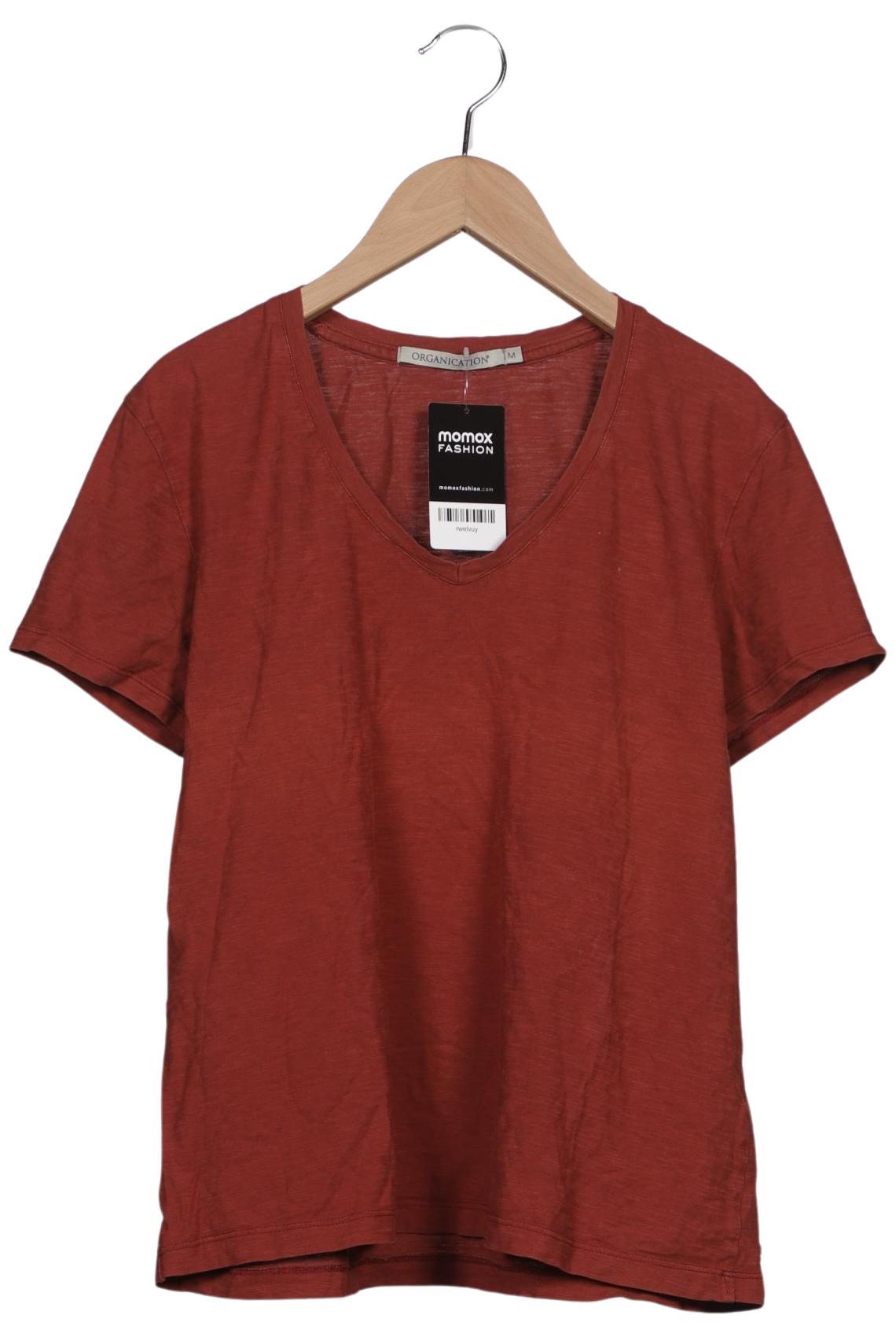 

Organication Damen T-Shirt, bordeaux, Gr. 38
