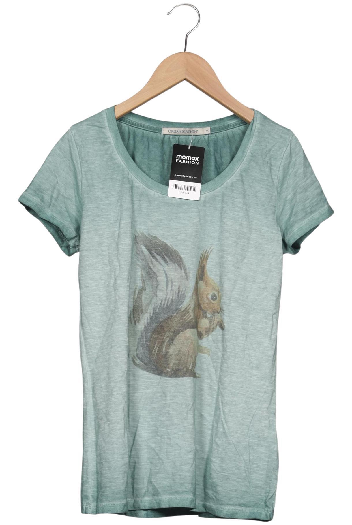 

Organication Damen T-Shirt, hellgrün, Gr. 38