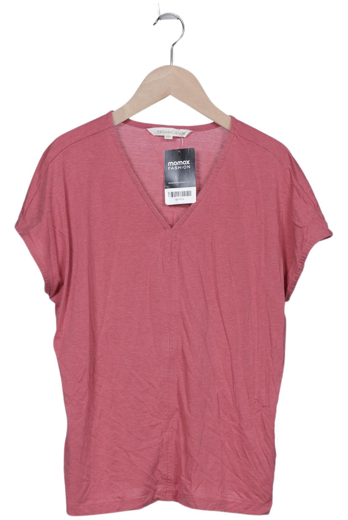 

Organication Damen T-Shirt, pink, Gr. 36