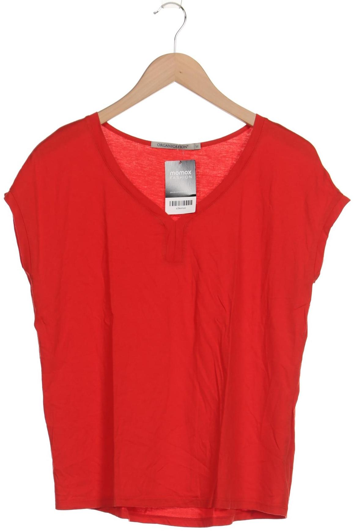 

Organication Damen T-Shirt, rot, Gr. 38