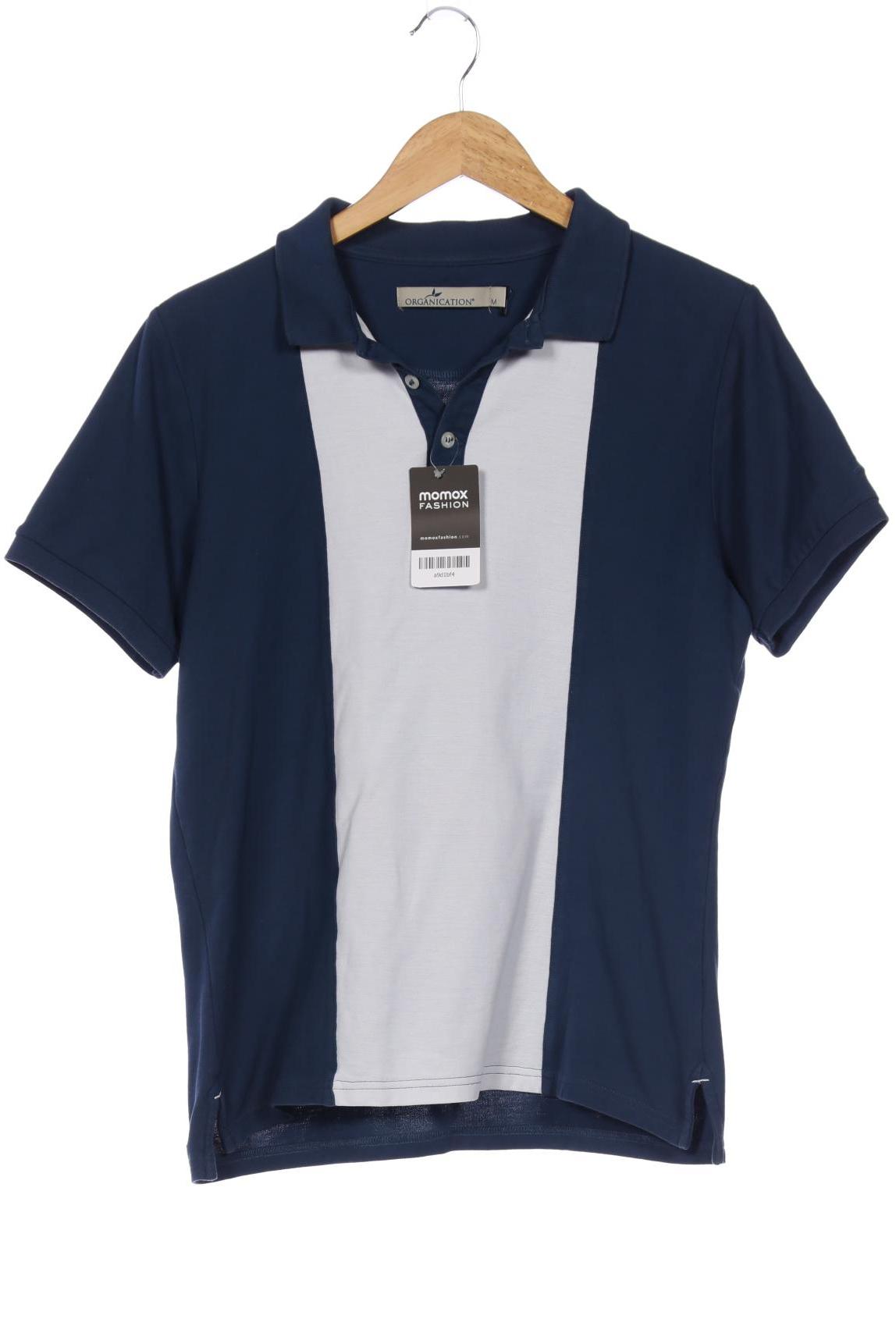 

Organication Herren Poloshirt, blau, Gr. 48