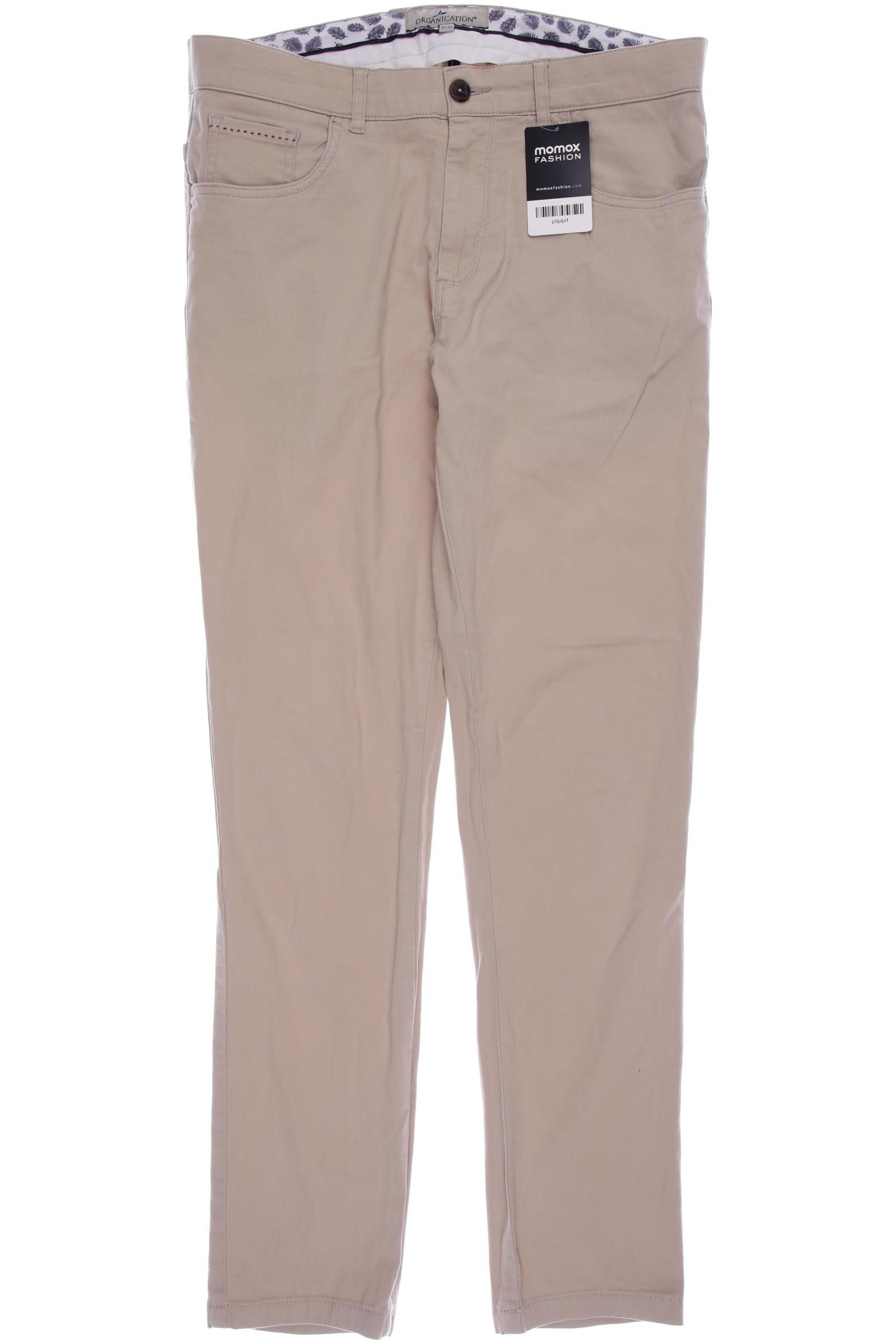 

Organication Herren Stoffhose, beige, Gr. 31