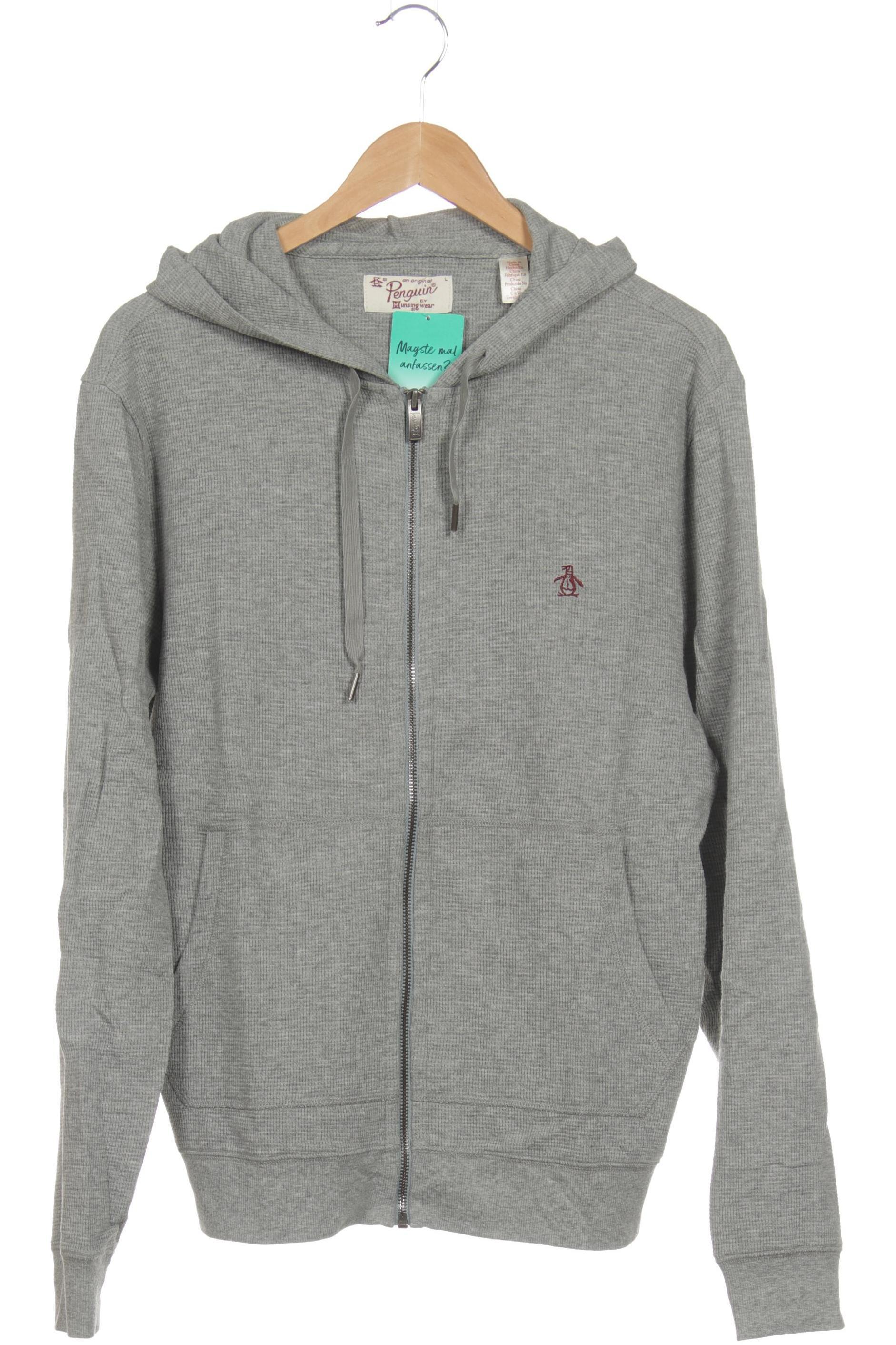 Thumbnail - Original Penguin Herren Kapuzenpullover, grau, Gr.