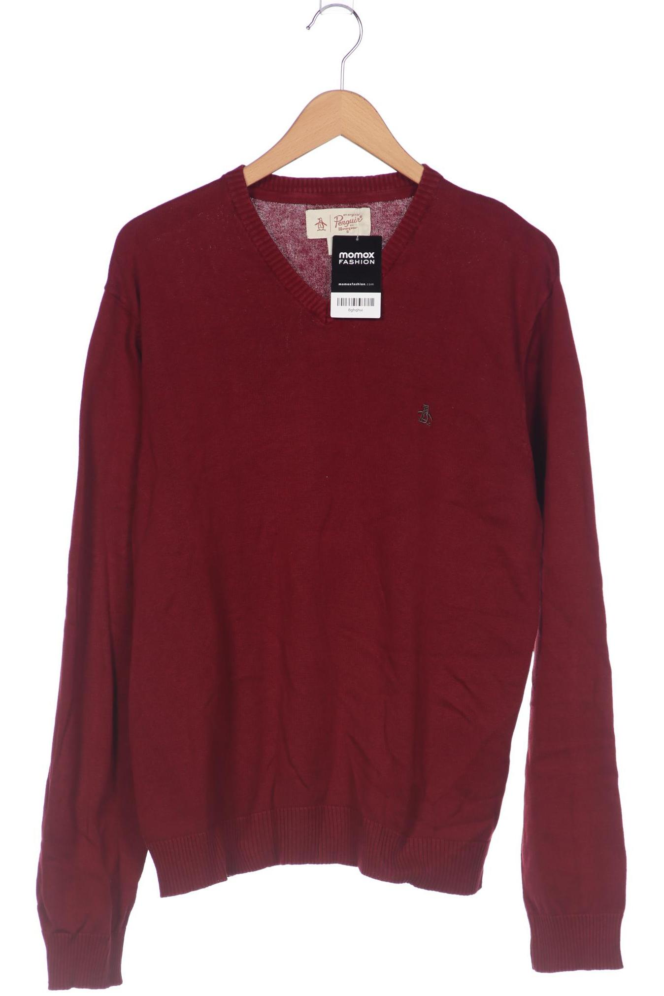 

Original Penguin Herren Pullover, bordeaux, Gr. 52