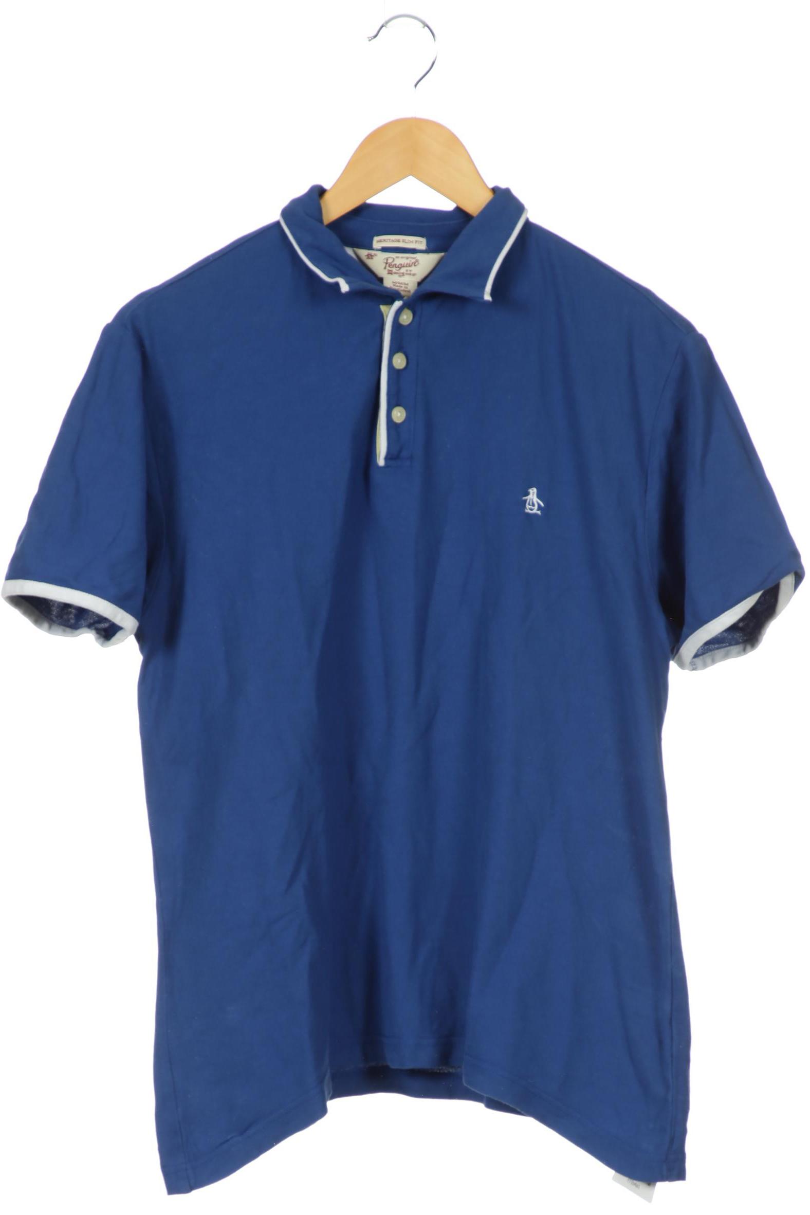 

Original Penguin Herren Poloshirt, blau, Gr. 48