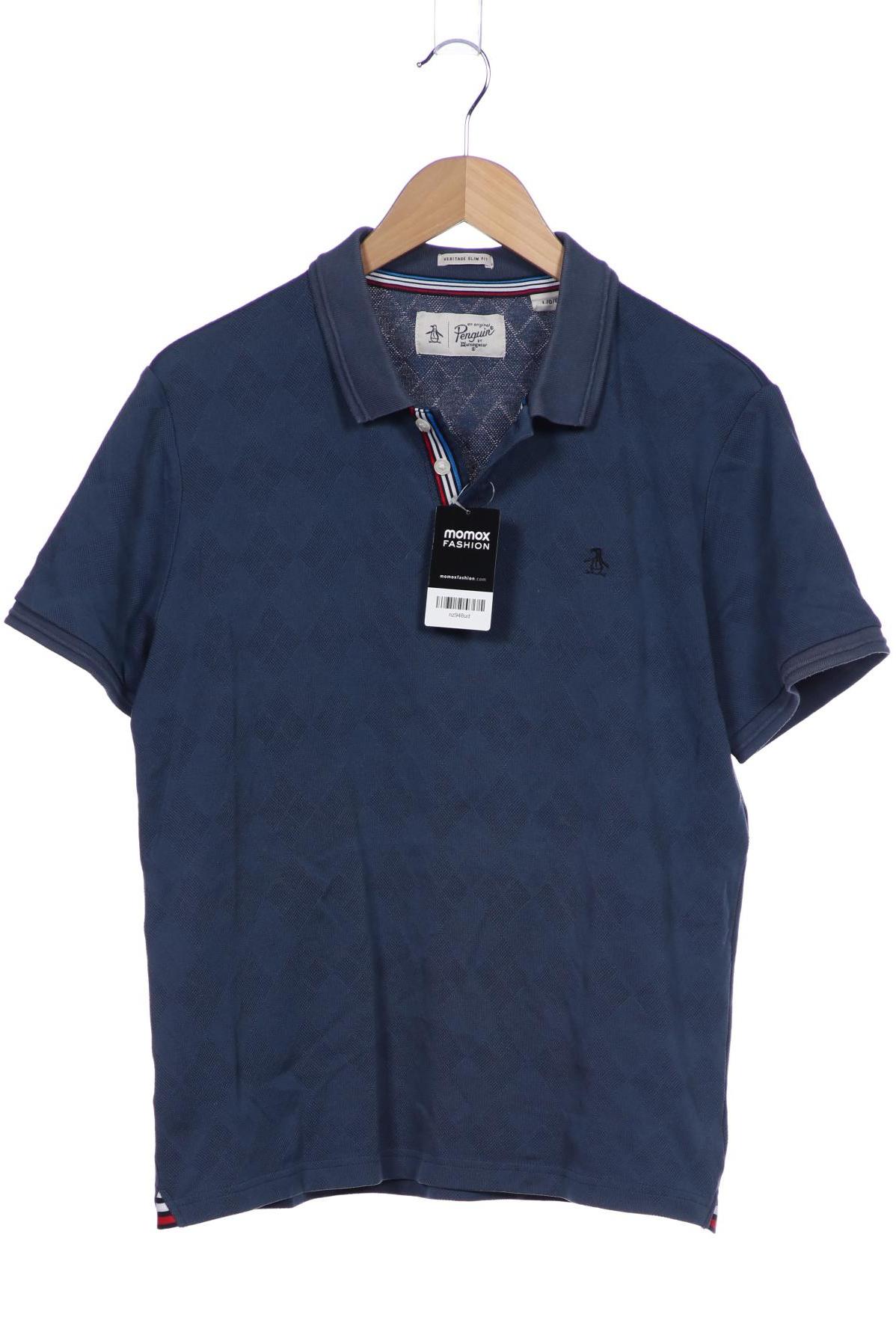 

Original Penguin Herren Poloshirt, blau, Gr. 52