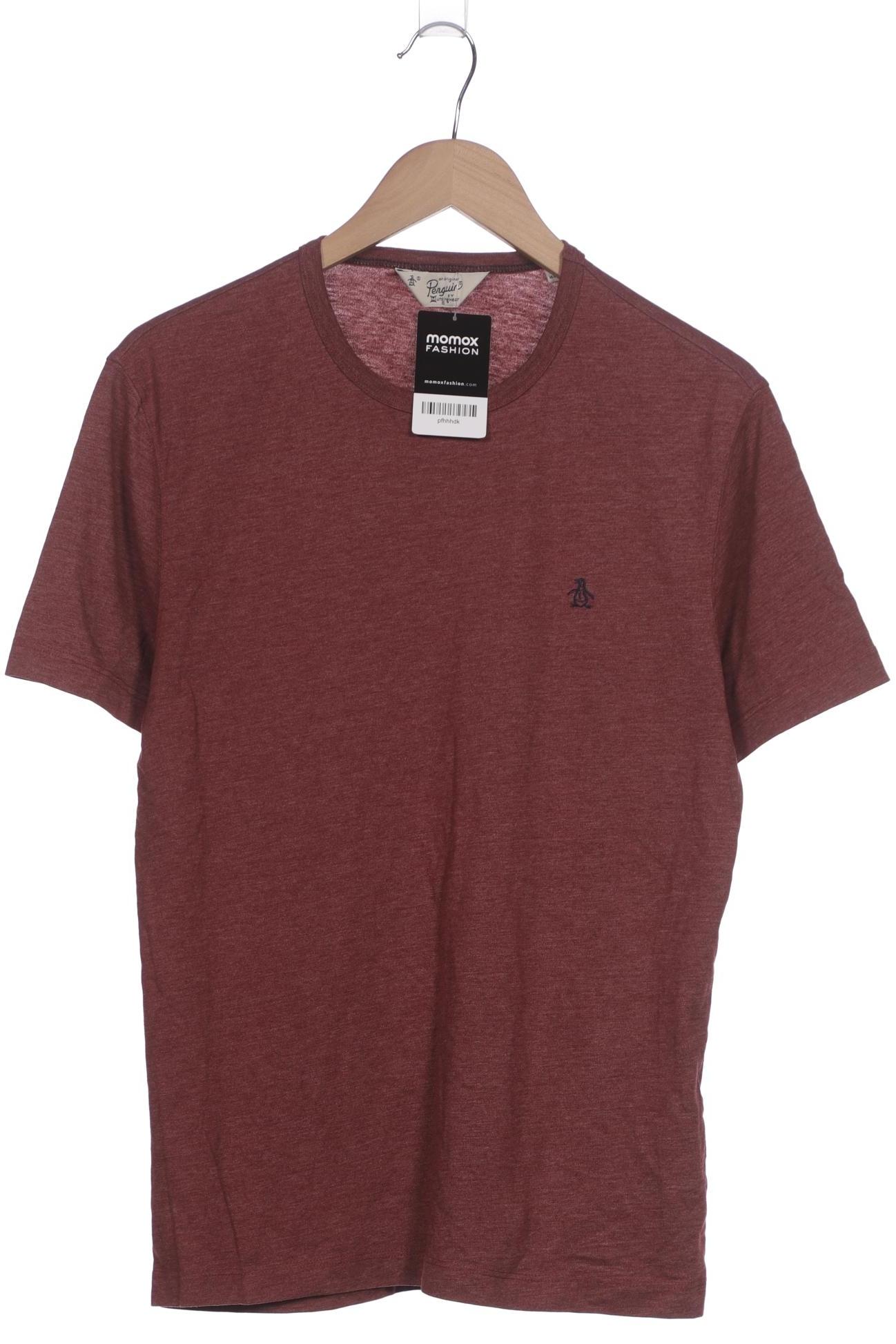 

Original Penguin Herren T-Shirt, bordeaux, Gr. 48