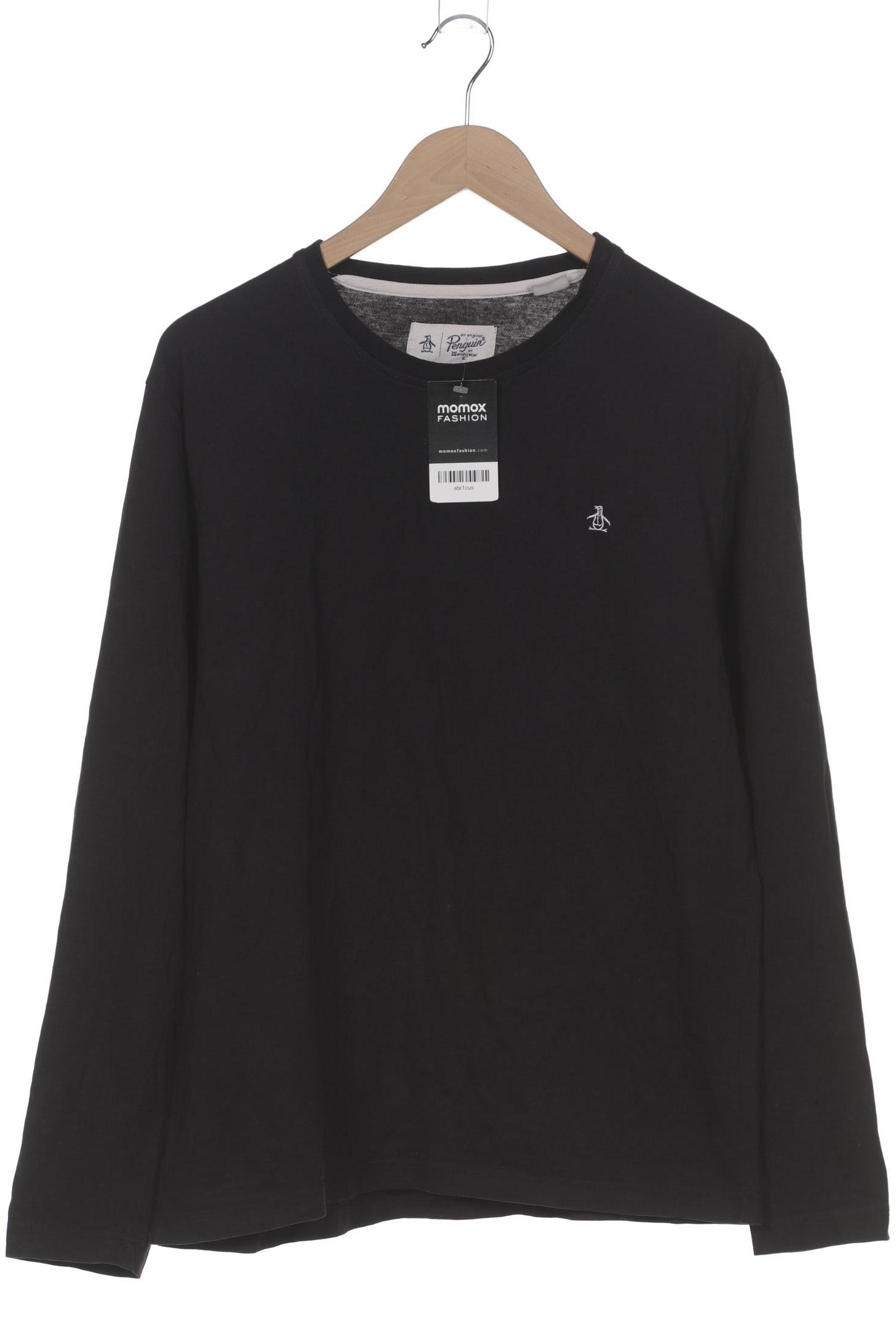 Thumbnail - Original Penguin Herren Langarmshirt, schwarz, Gr. 54