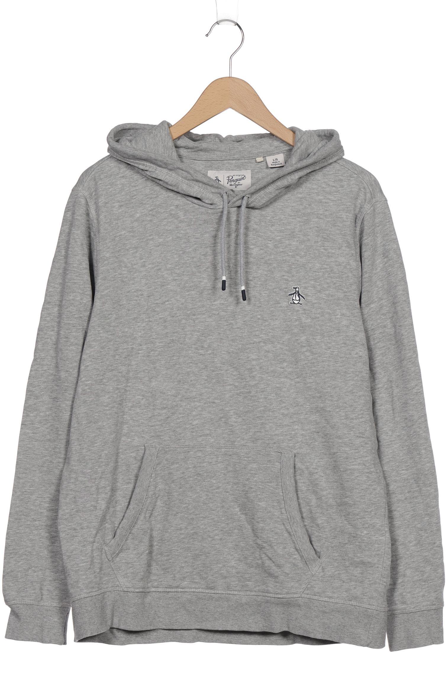 

Original Penguin Herren Kapuzenpullover, grau, Gr. 52