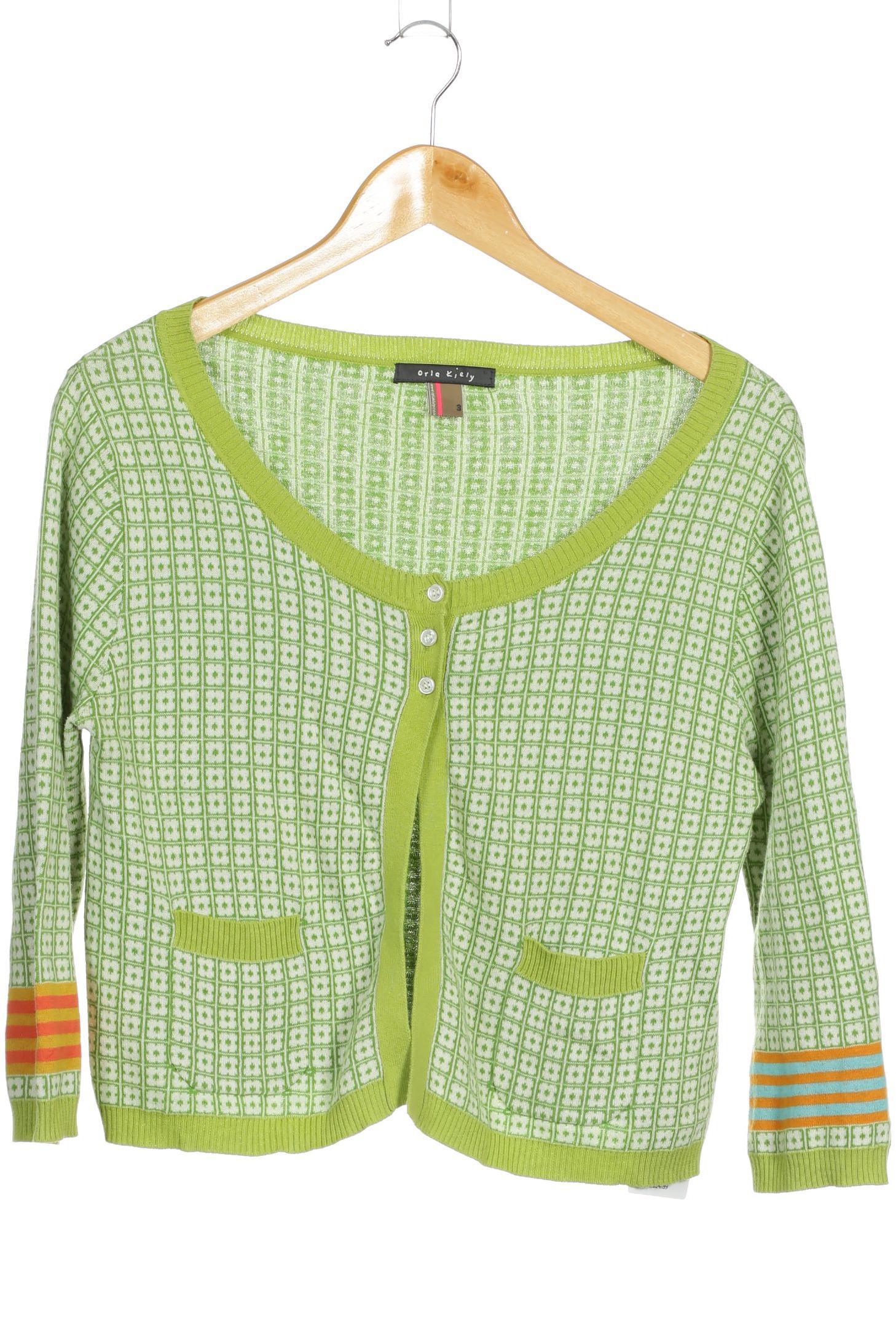 

Orla Kiely Damen Strickjacke, grün, Gr.