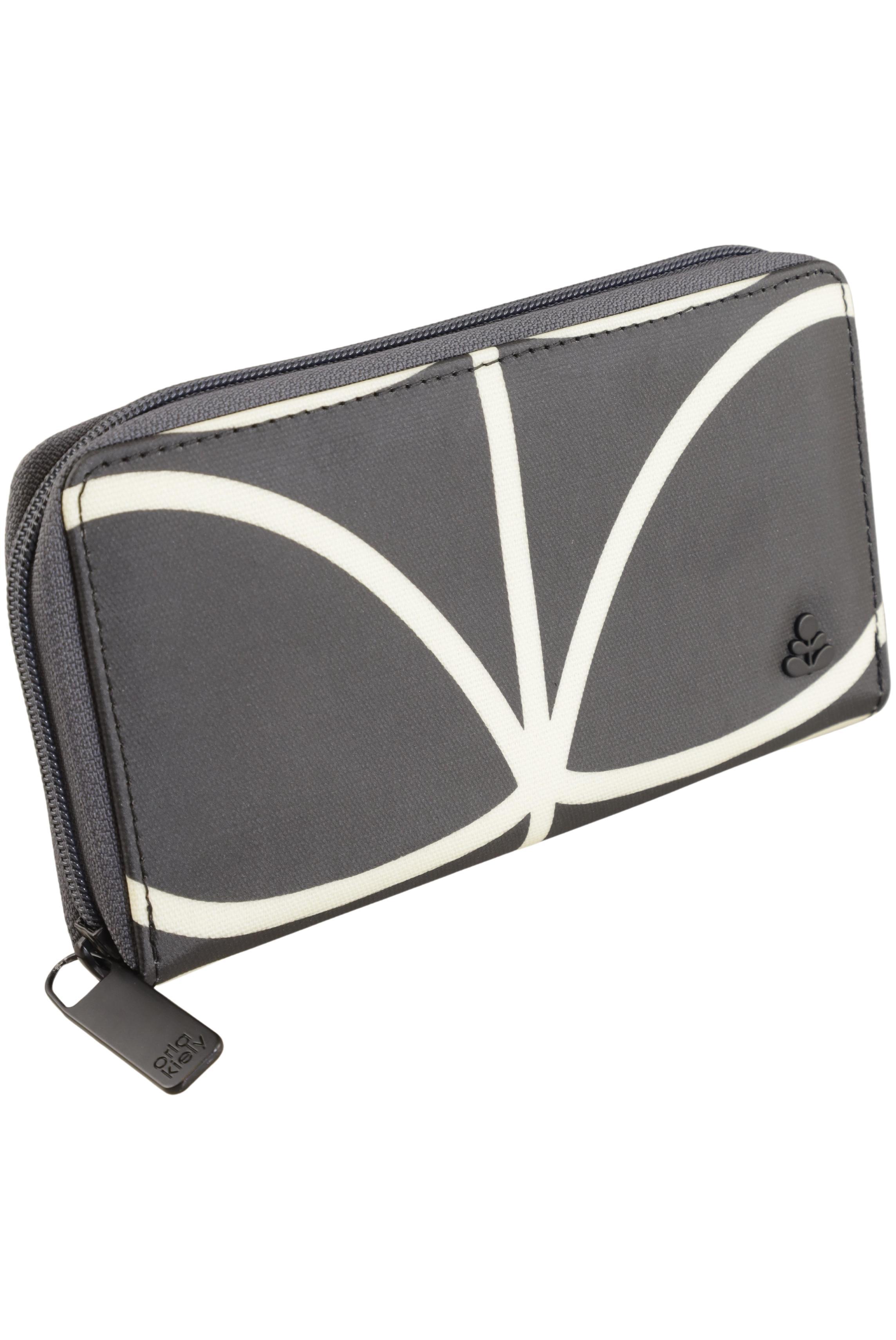 

Orla Kiely Damen Portemonnaie, schwarz, Gr.