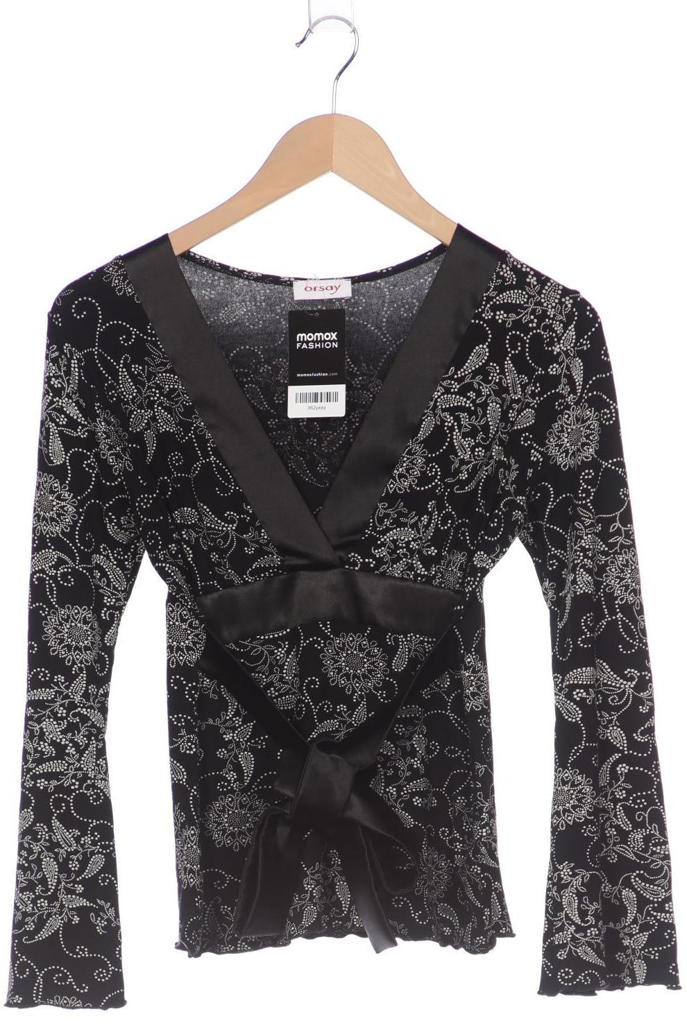 

Orsay Damen Langarmshirt, schwarz