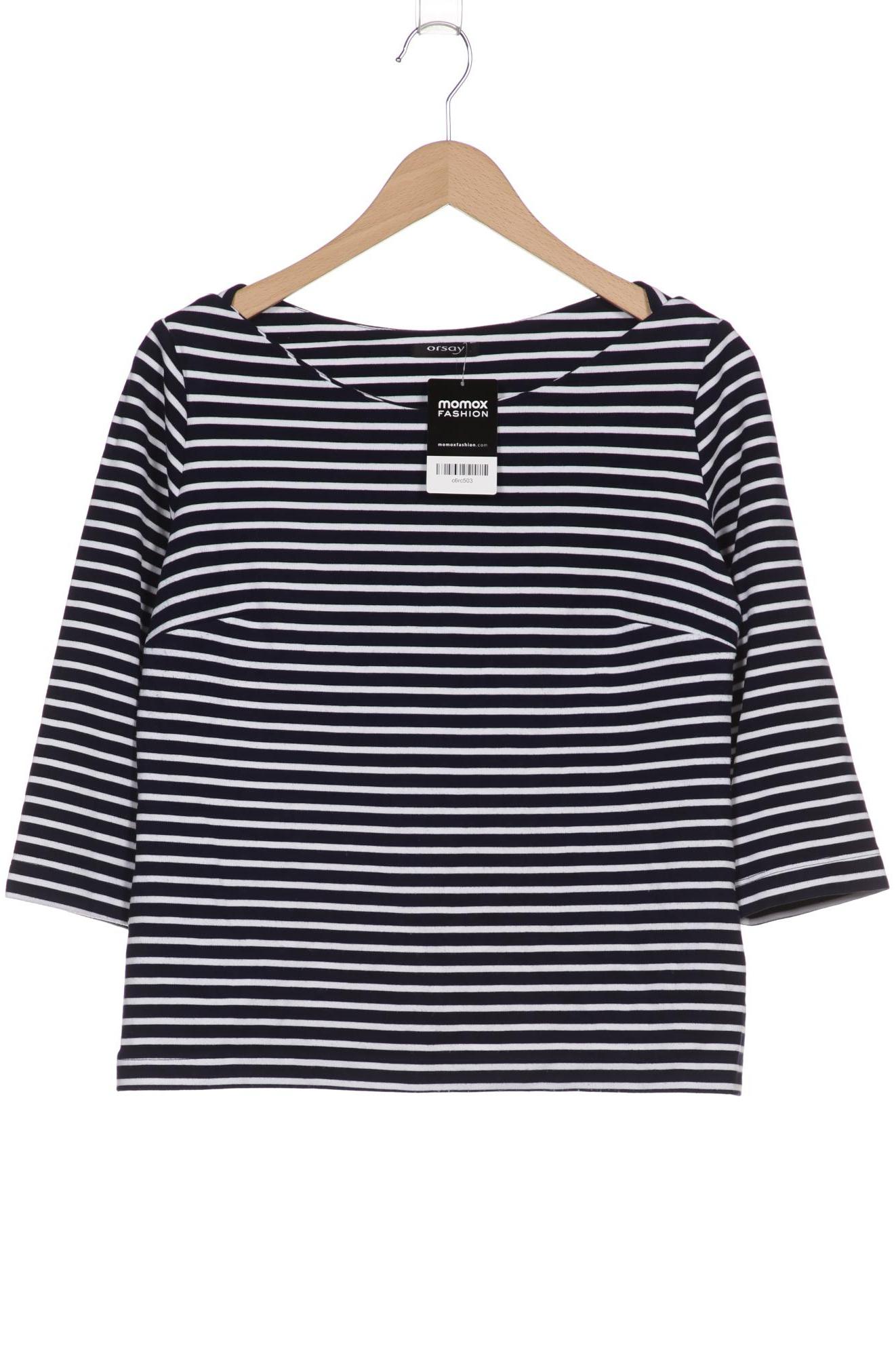 

Orsay Damen Langarmshirt, marineblau, Gr. 38