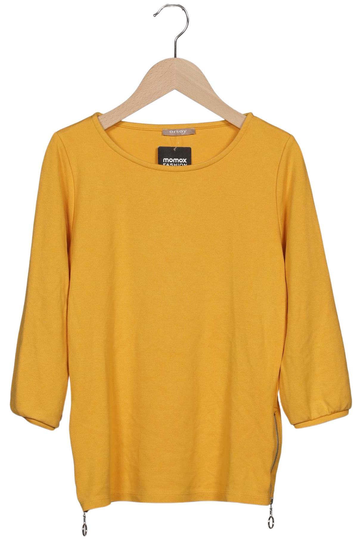 

Orsay Damen Langarmshirt, gelb, Gr. 36