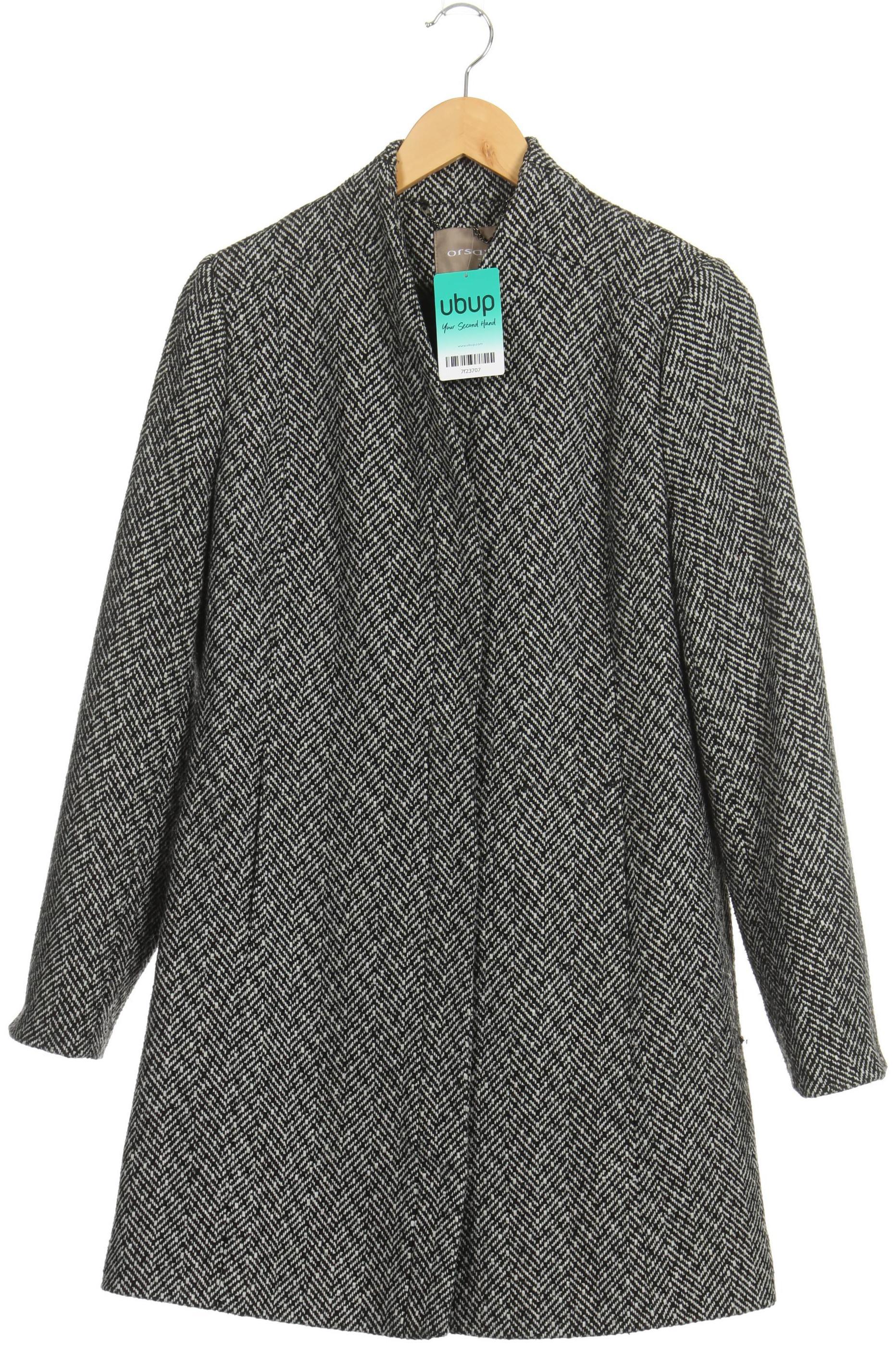 

Orsay Damen Mantel, schwarz, Gr. 38