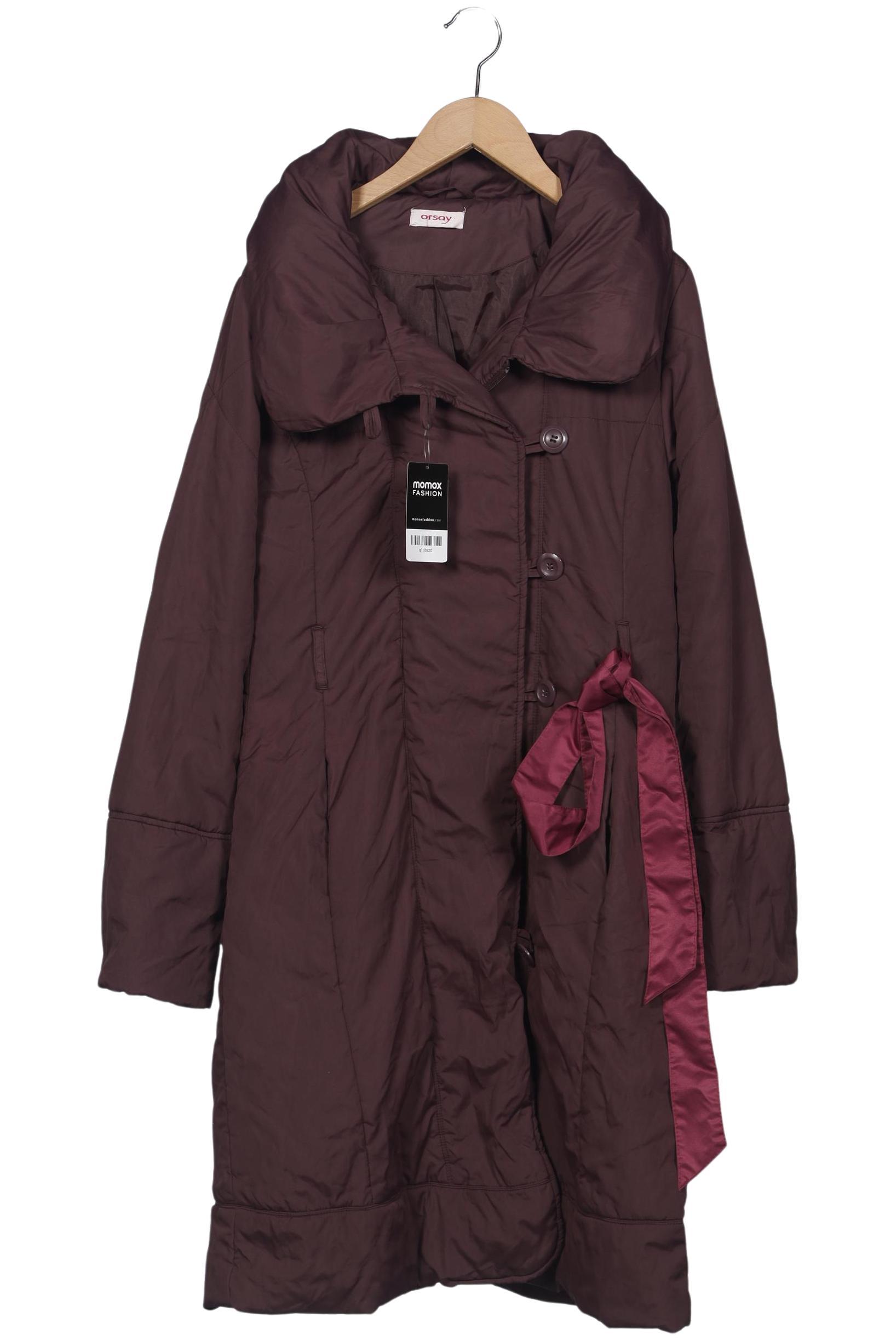 

Orsay Damen Mantel, bordeaux, Gr. 36