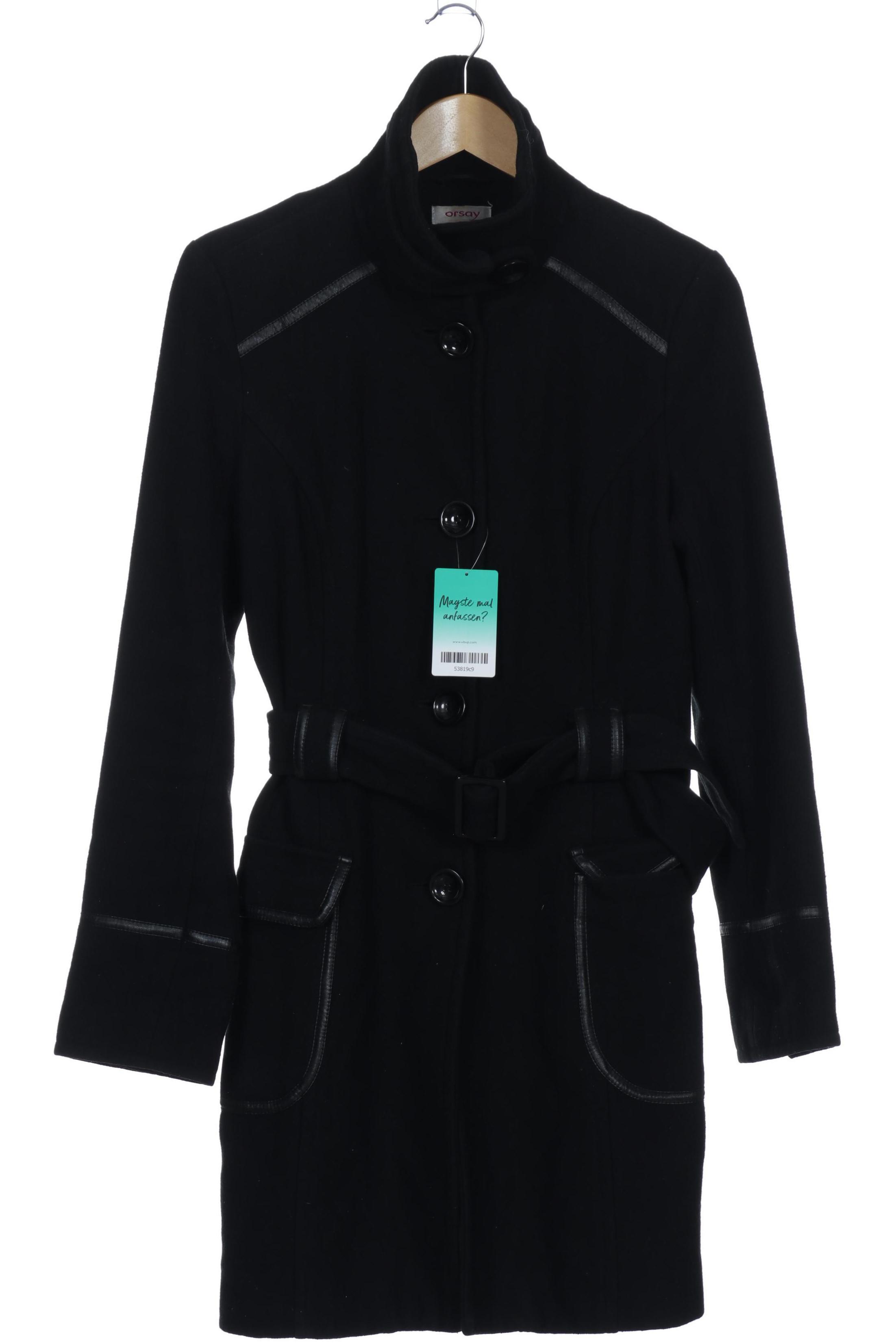 

Orsay Damen Mantel, schwarz, Gr. 36