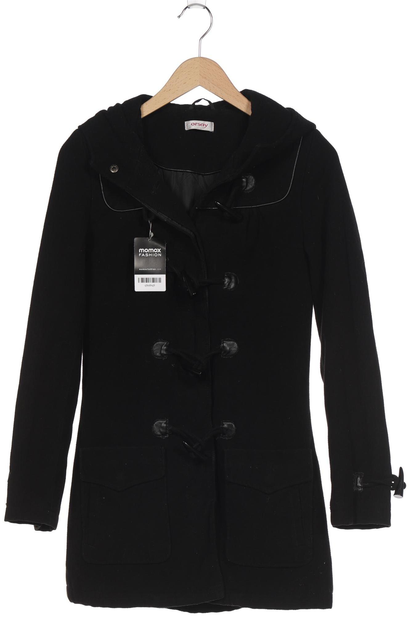 

Orsay Damen Mantel, schwarz, Gr. 34