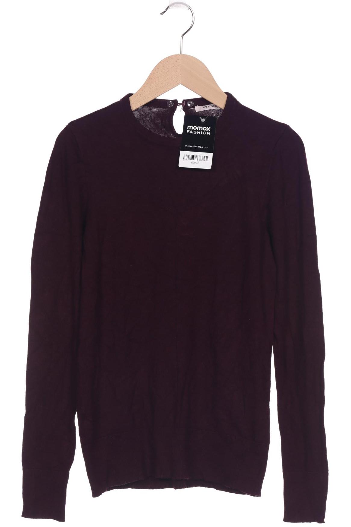 

Orsay Damen Pullover, bordeaux, Gr. 34