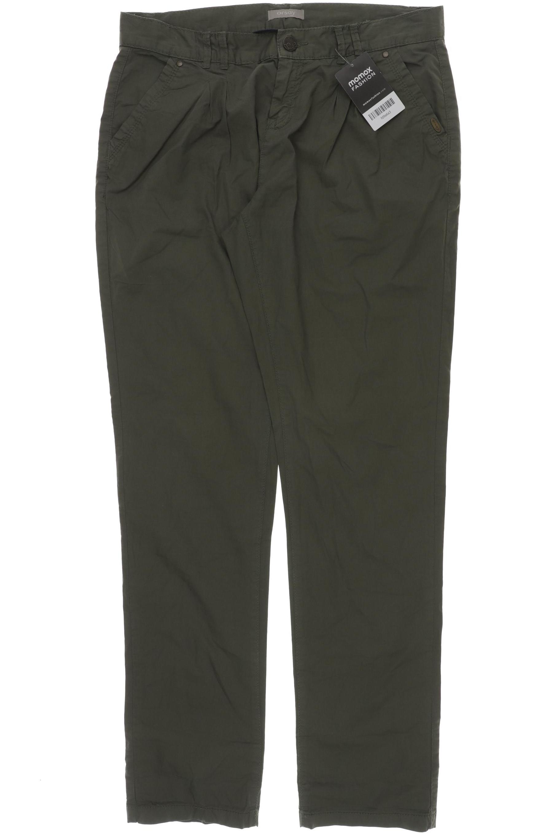 

Orsay Damen Stoffhose, grün, Gr. 38