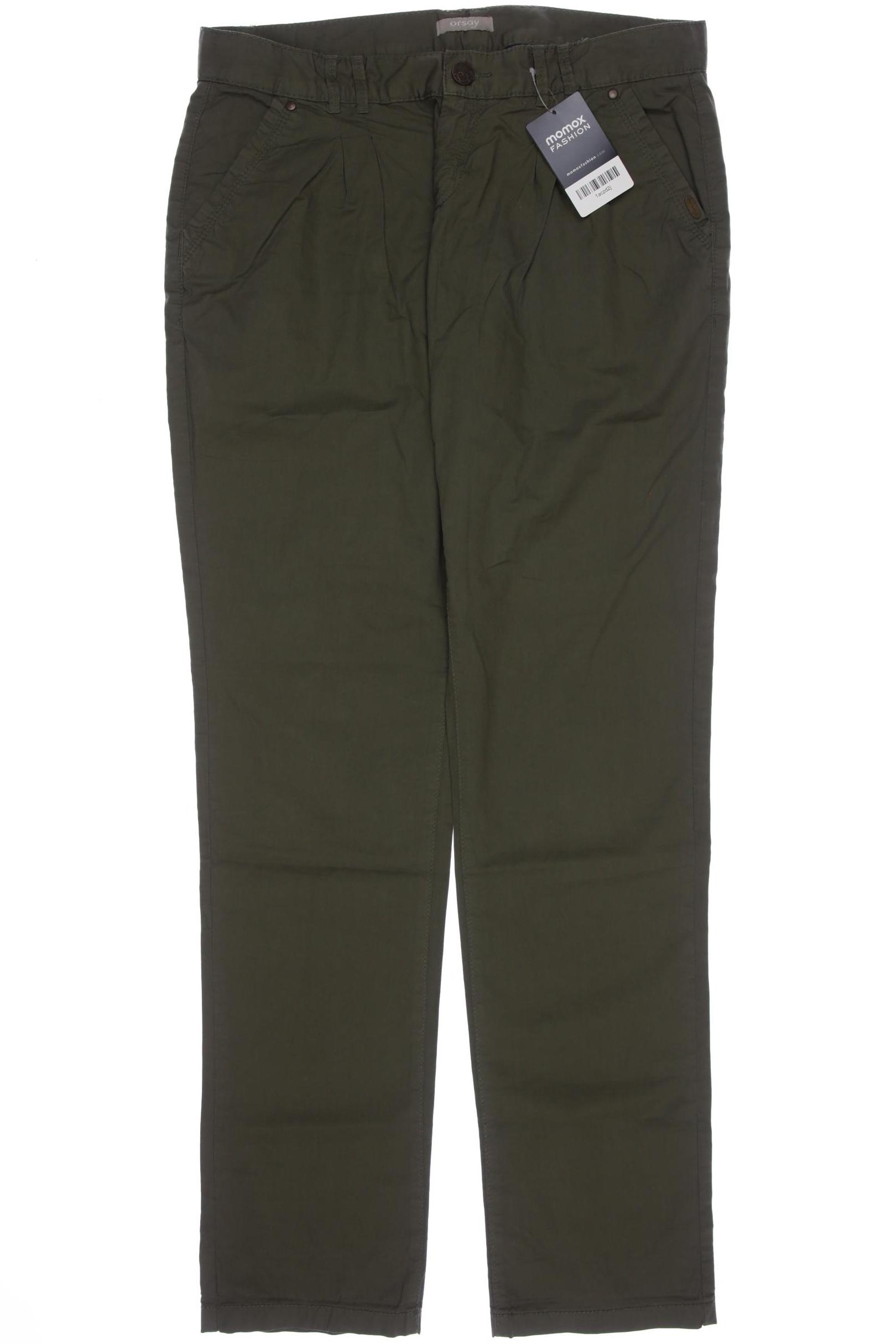 

Orsay Damen Stoffhose, grün, Gr. 38