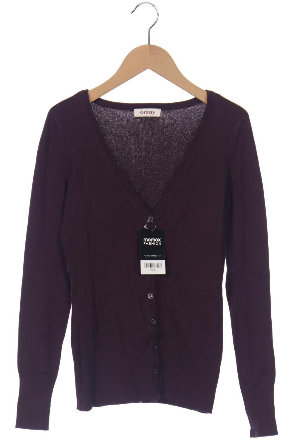 

Orsay Damen Strickjacke, bordeaux, Gr. 32