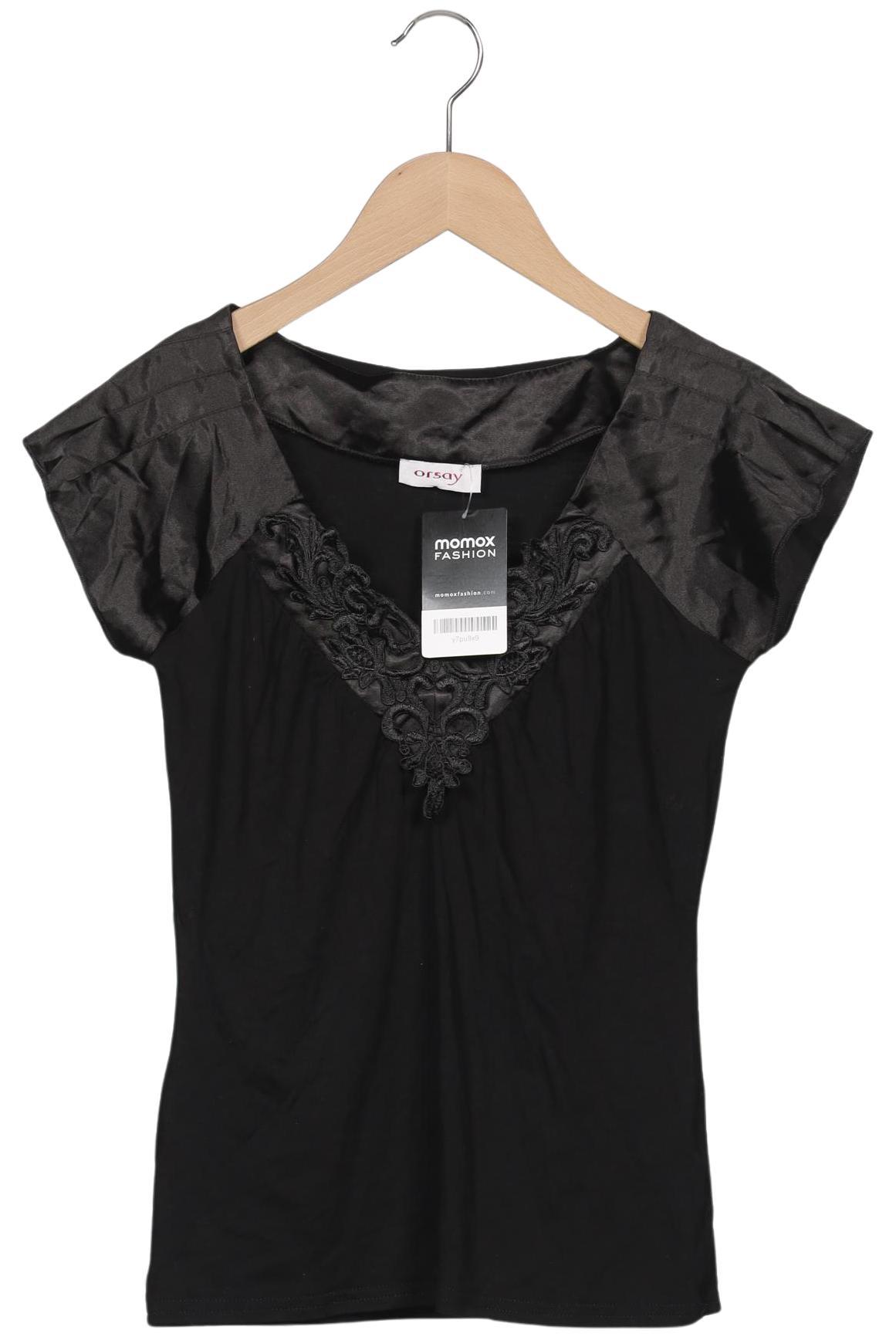 

Orsay Damen T-Shirt, schwarz, Gr. 36