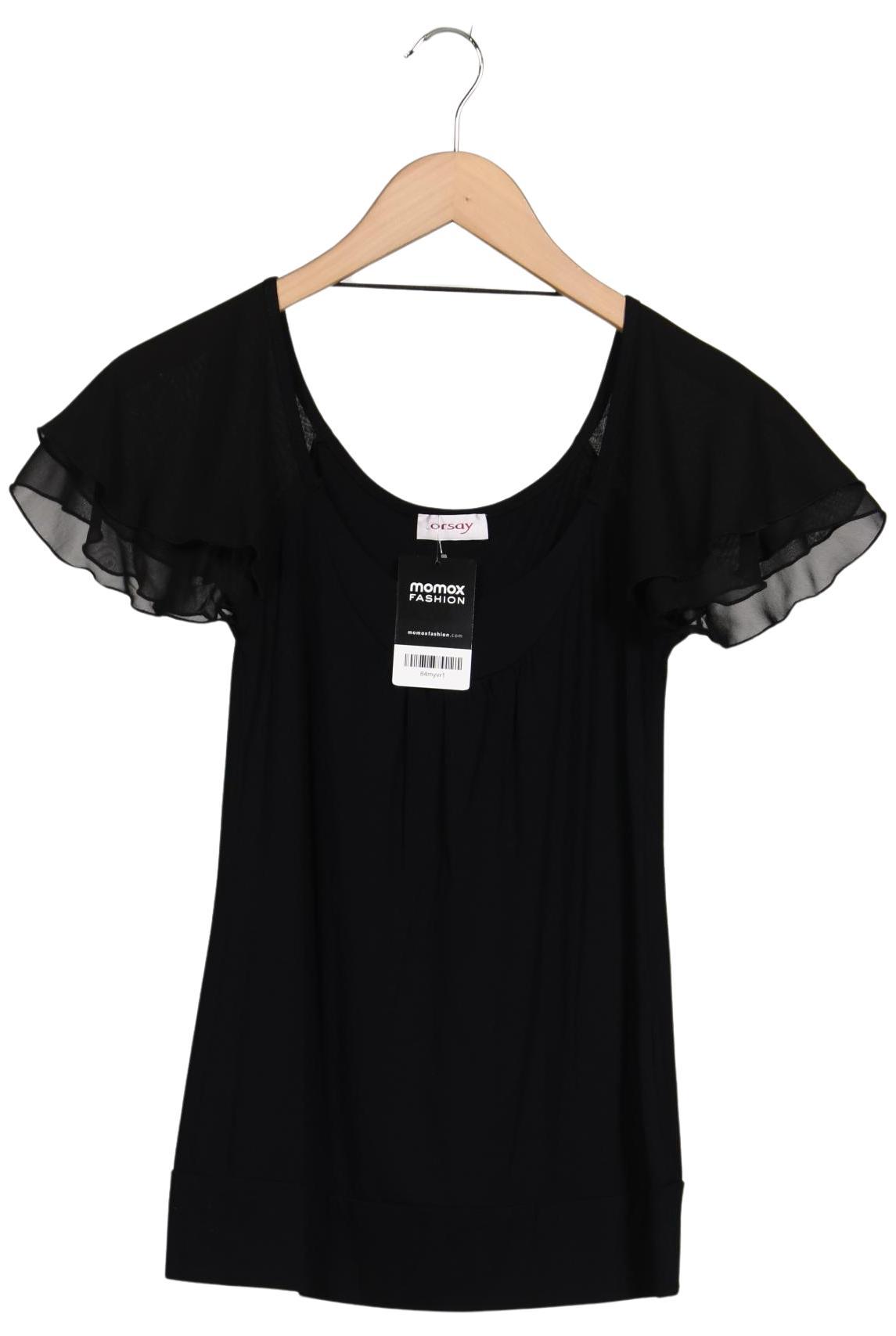 

Orsay Damen T-Shirt, schwarz, Gr. 34