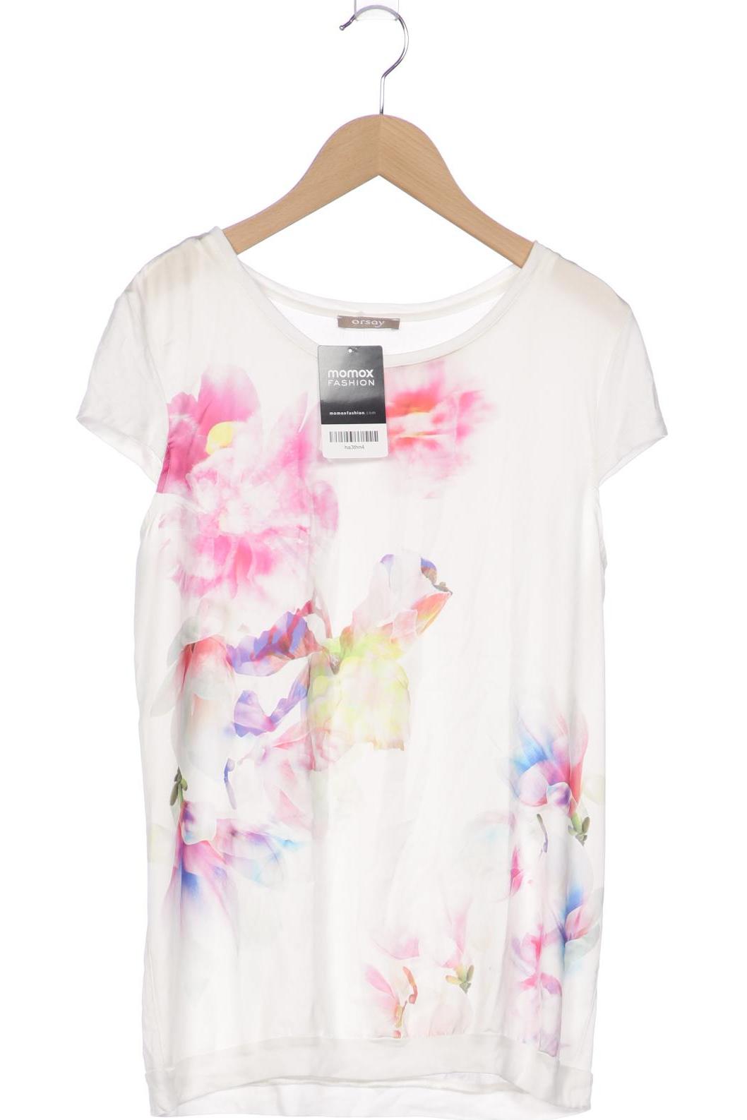 

Orsay Damen T-Shirt, weiß, Gr. 38