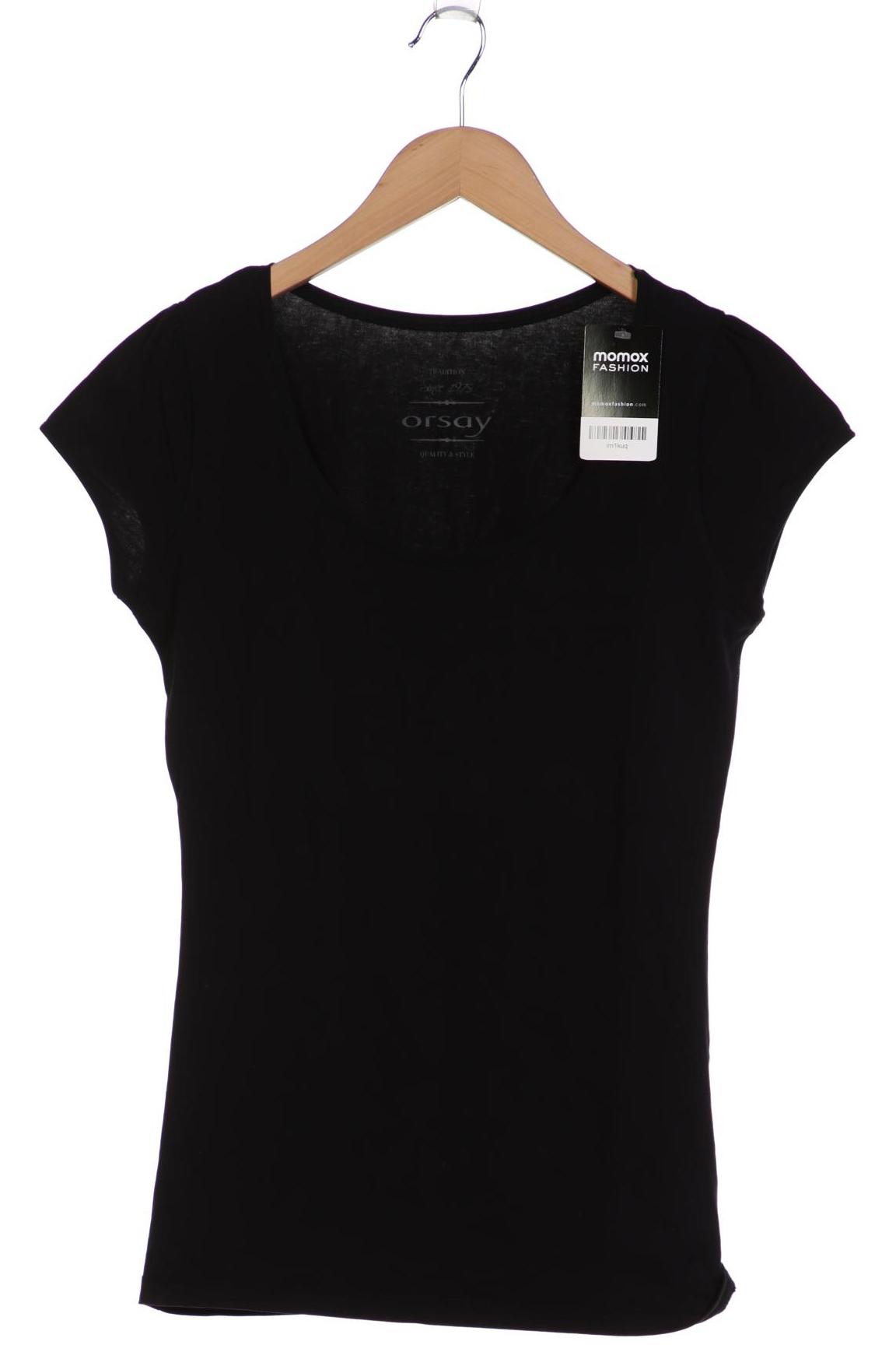

Orsay Damen T-Shirt, schwarz, Gr. 38