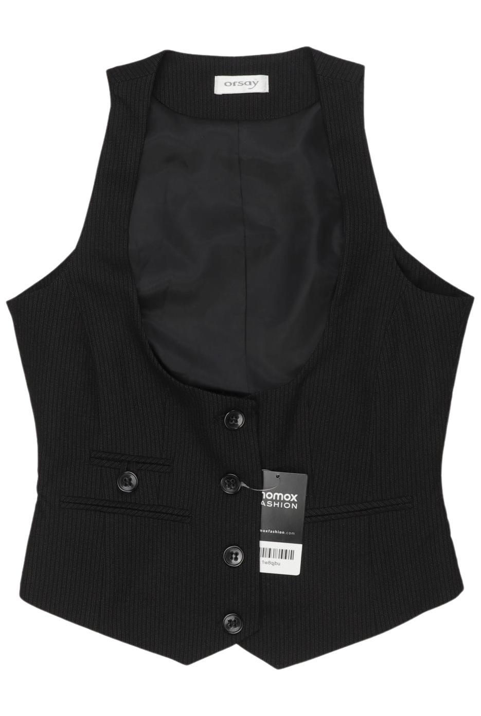 

Orsay Damen Weste, schwarz, Gr. 32