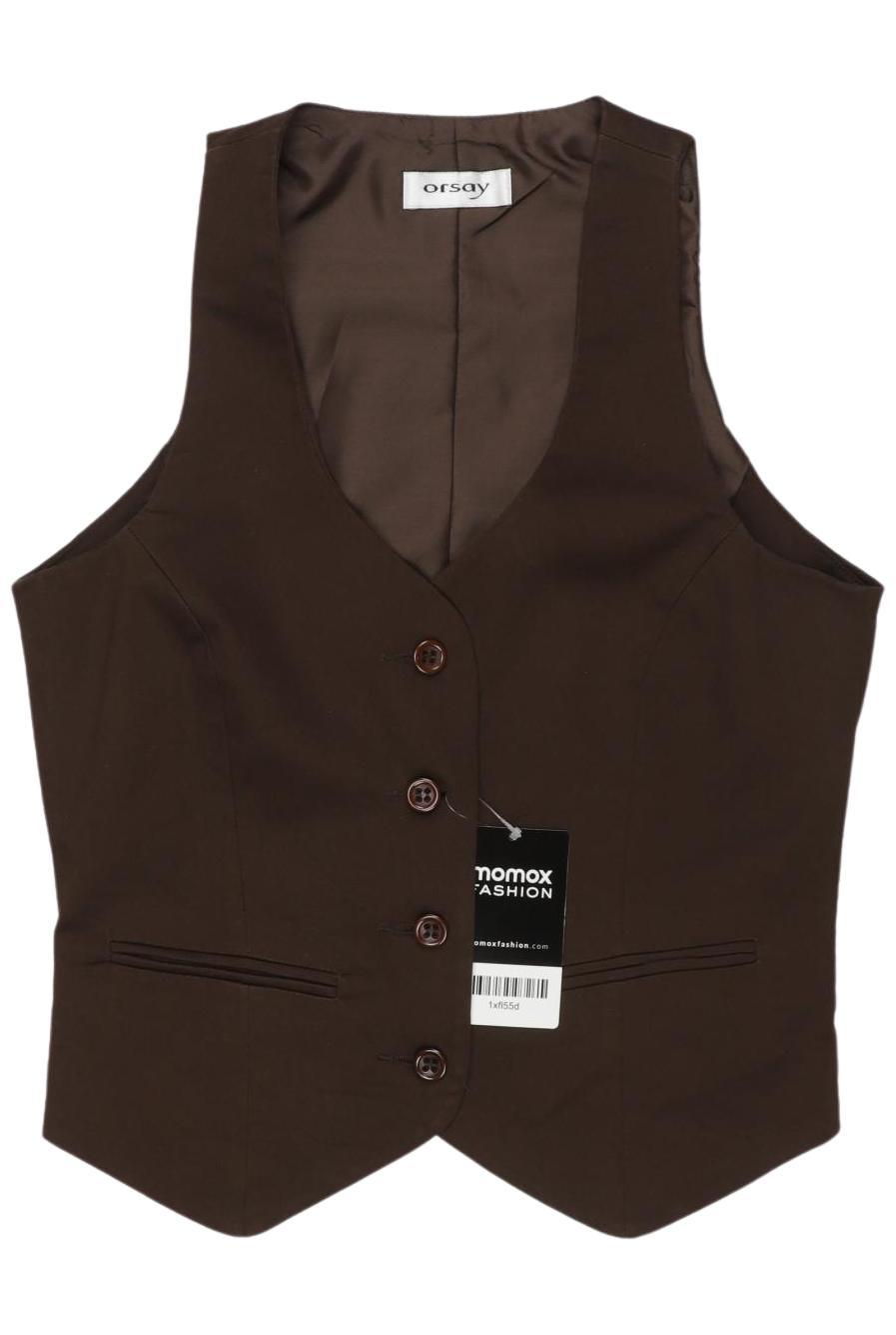 

Orsay Damen Weste, braun, Gr. 32