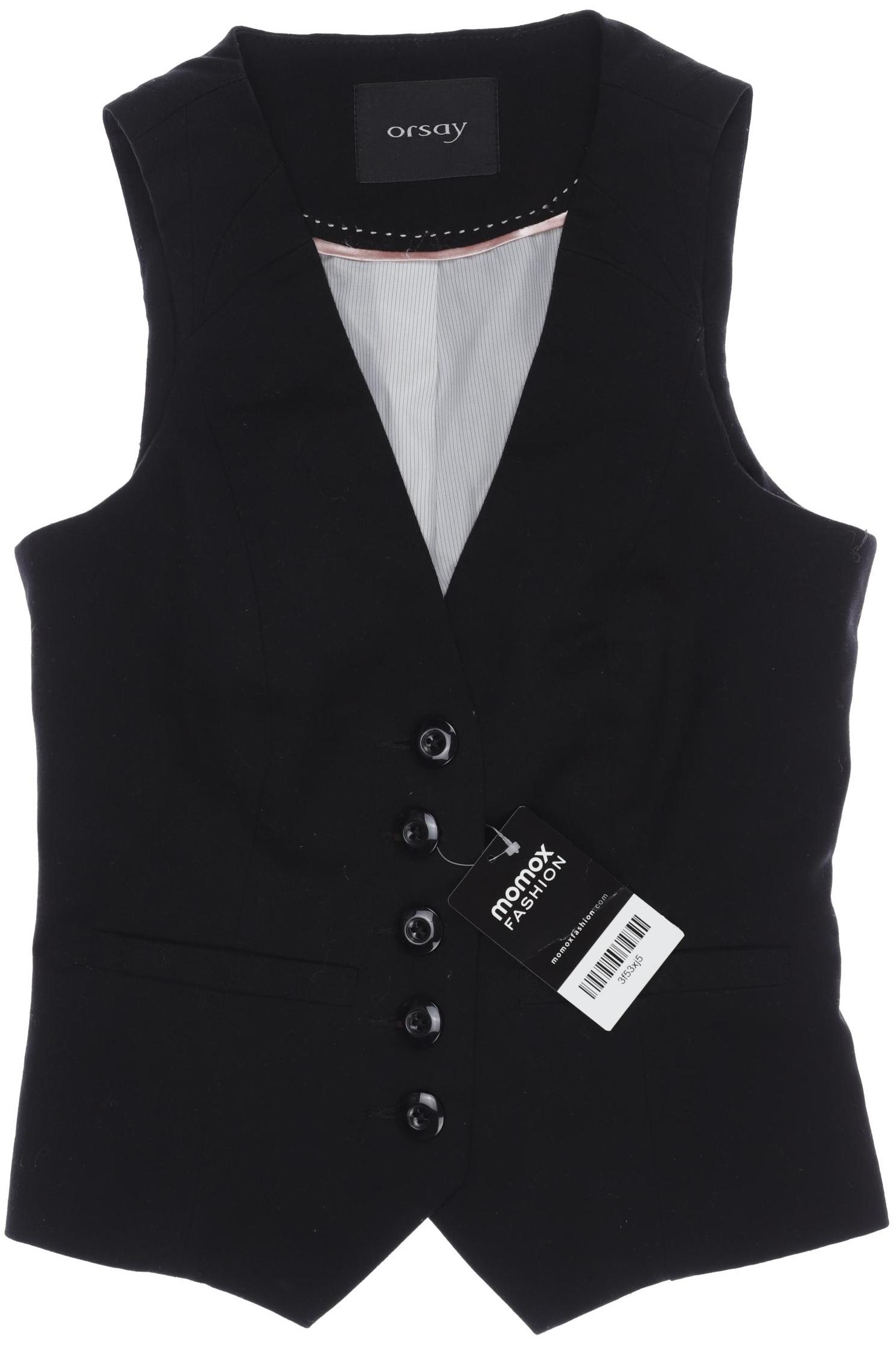 

Orsay Damen Weste, schwarz, Gr. 32