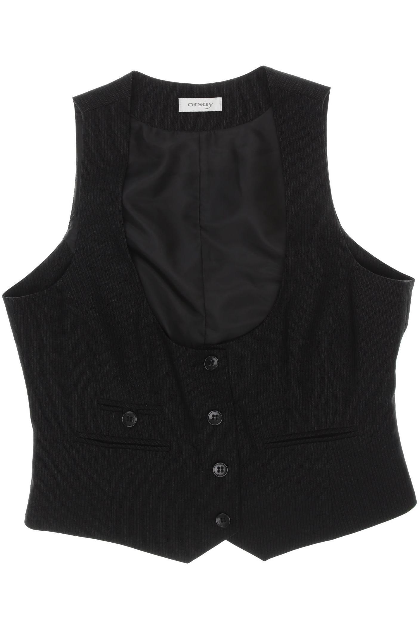 

Orsay Damen Weste, schwarz, Gr. 42