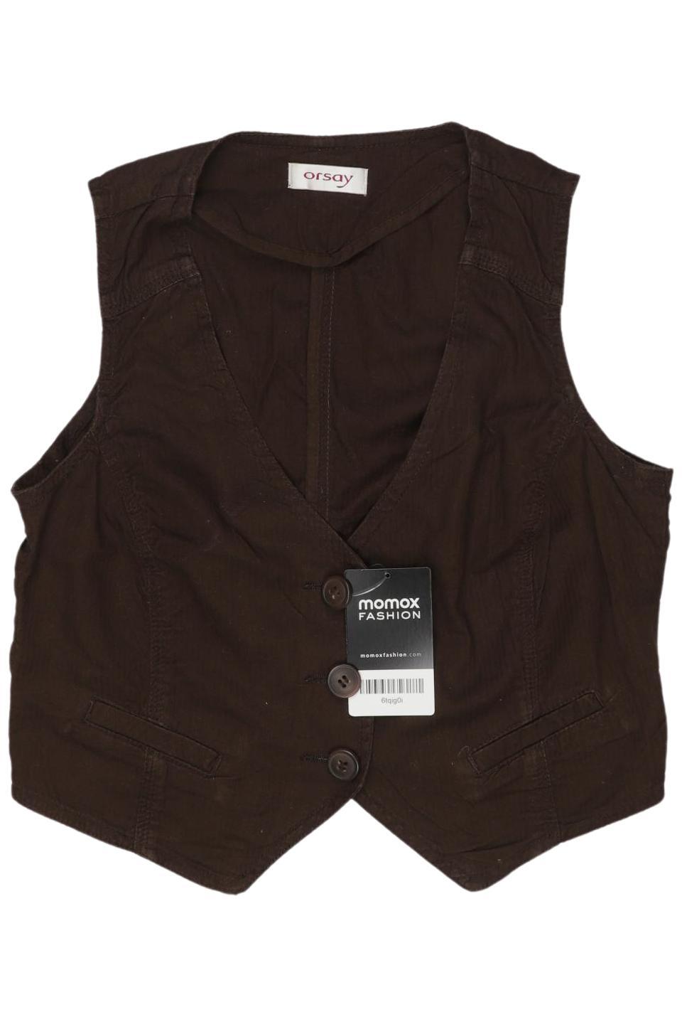 

Orsay Damen Weste, braun, Gr. 36