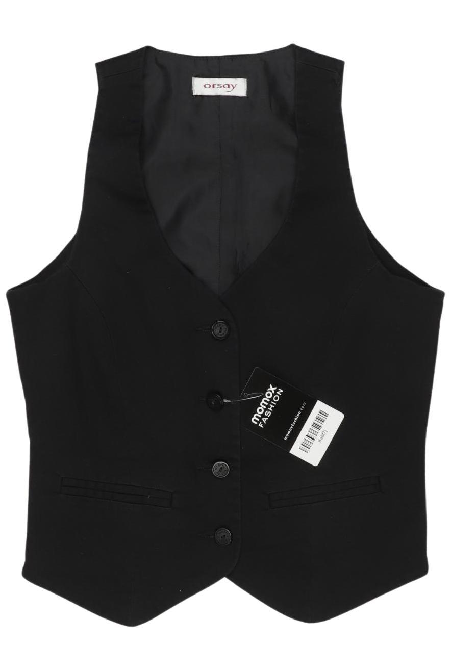 

Orsay Damen Weste, schwarz, Gr. 32
