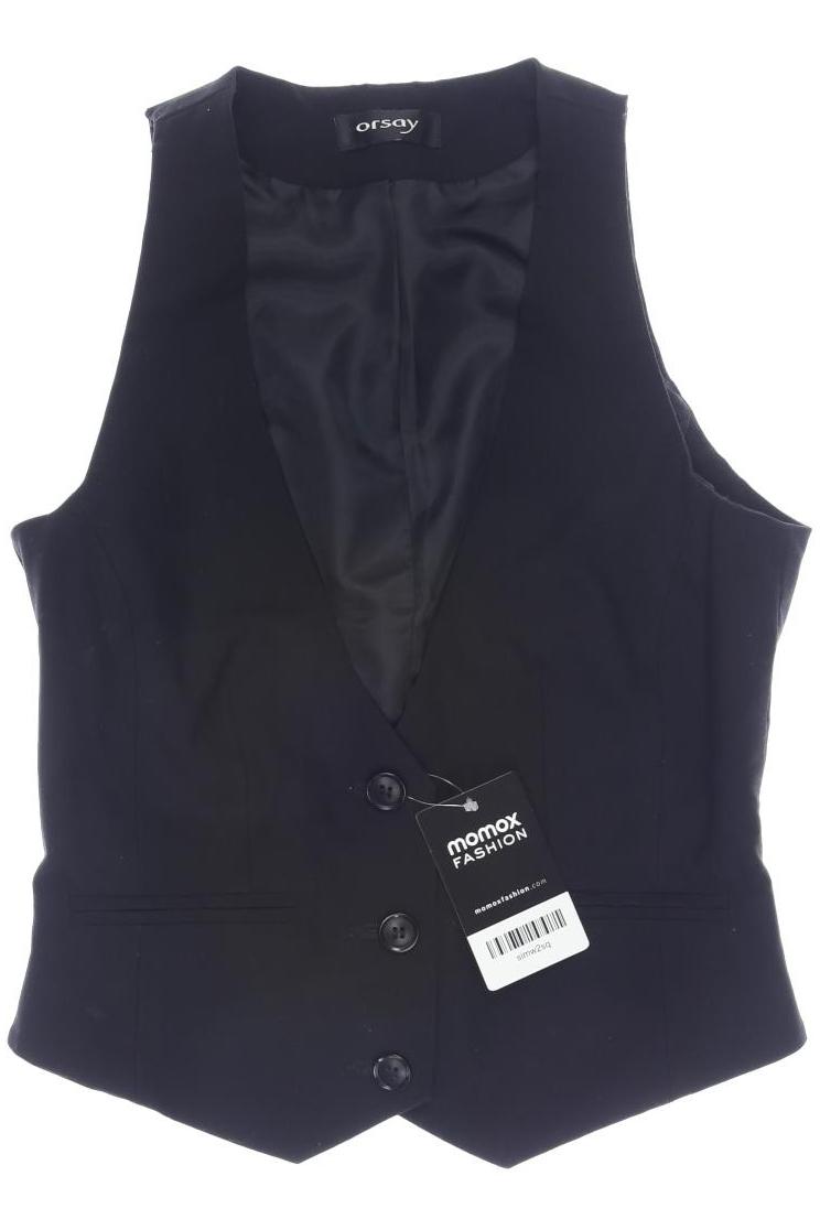 

Orsay Damen Weste, schwarz, Gr. 32