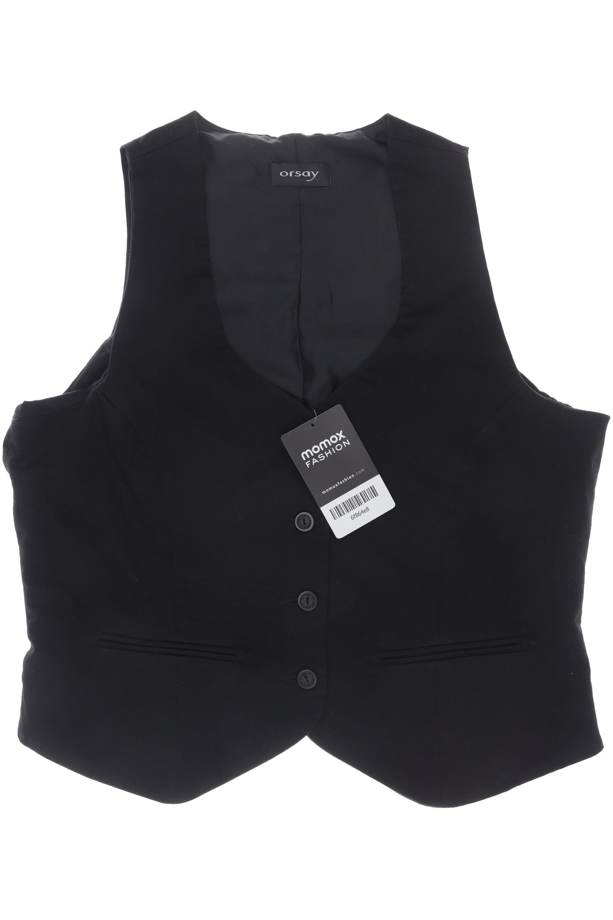 

Orsay Damen Weste, schwarz, Gr. 40