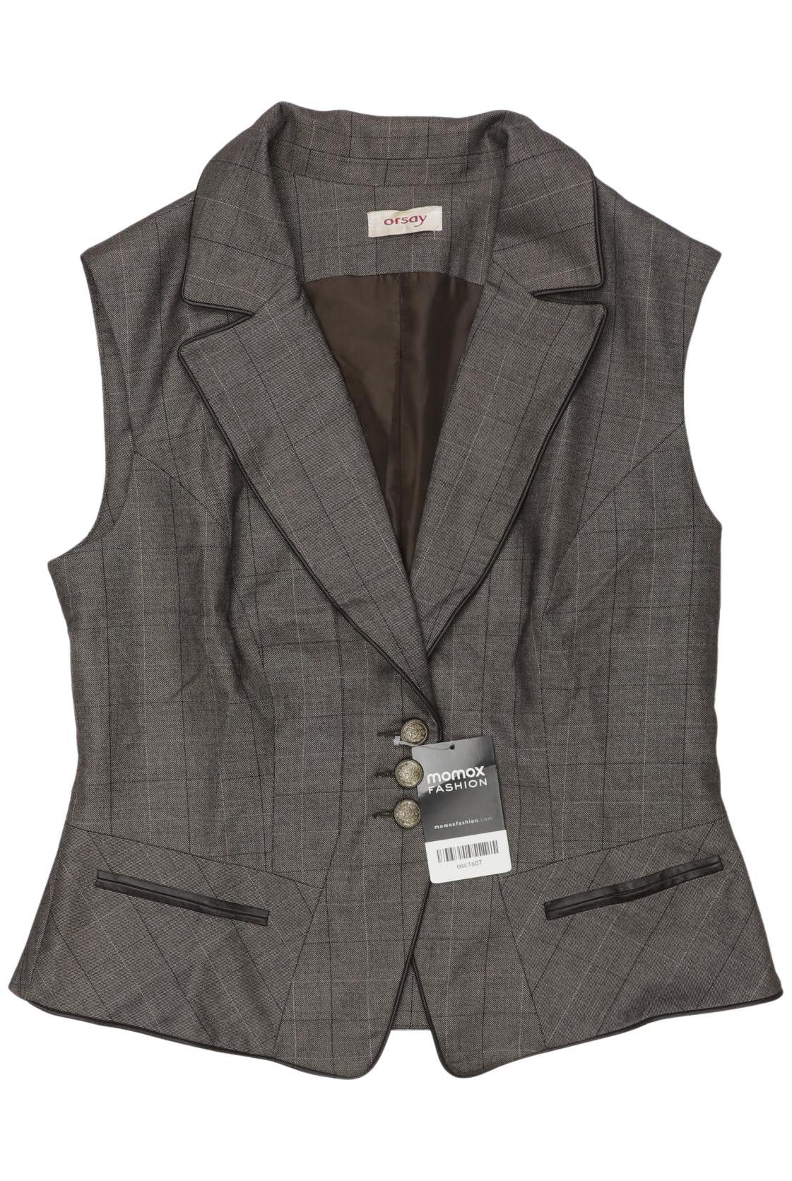 

Orsay Damen Weste, grau, Gr. 40