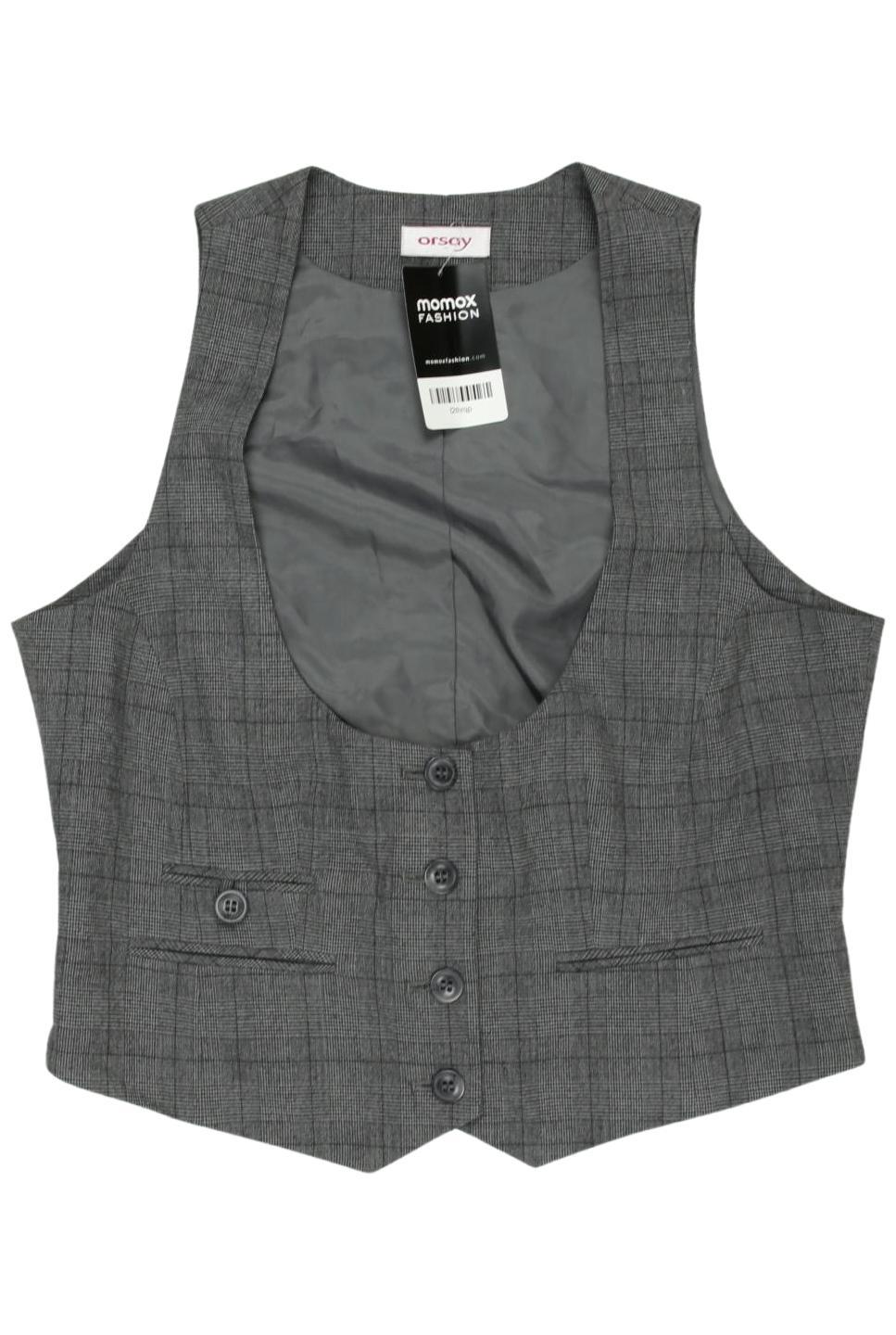 

Orsay Damen Weste, grau, Gr. 40